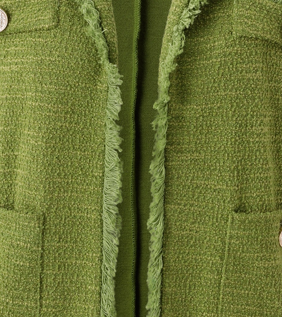 Aniston CASUAL Kurzjacke, aus meliertem Bouclé-Jacquard - NEUE KOLLEKTION