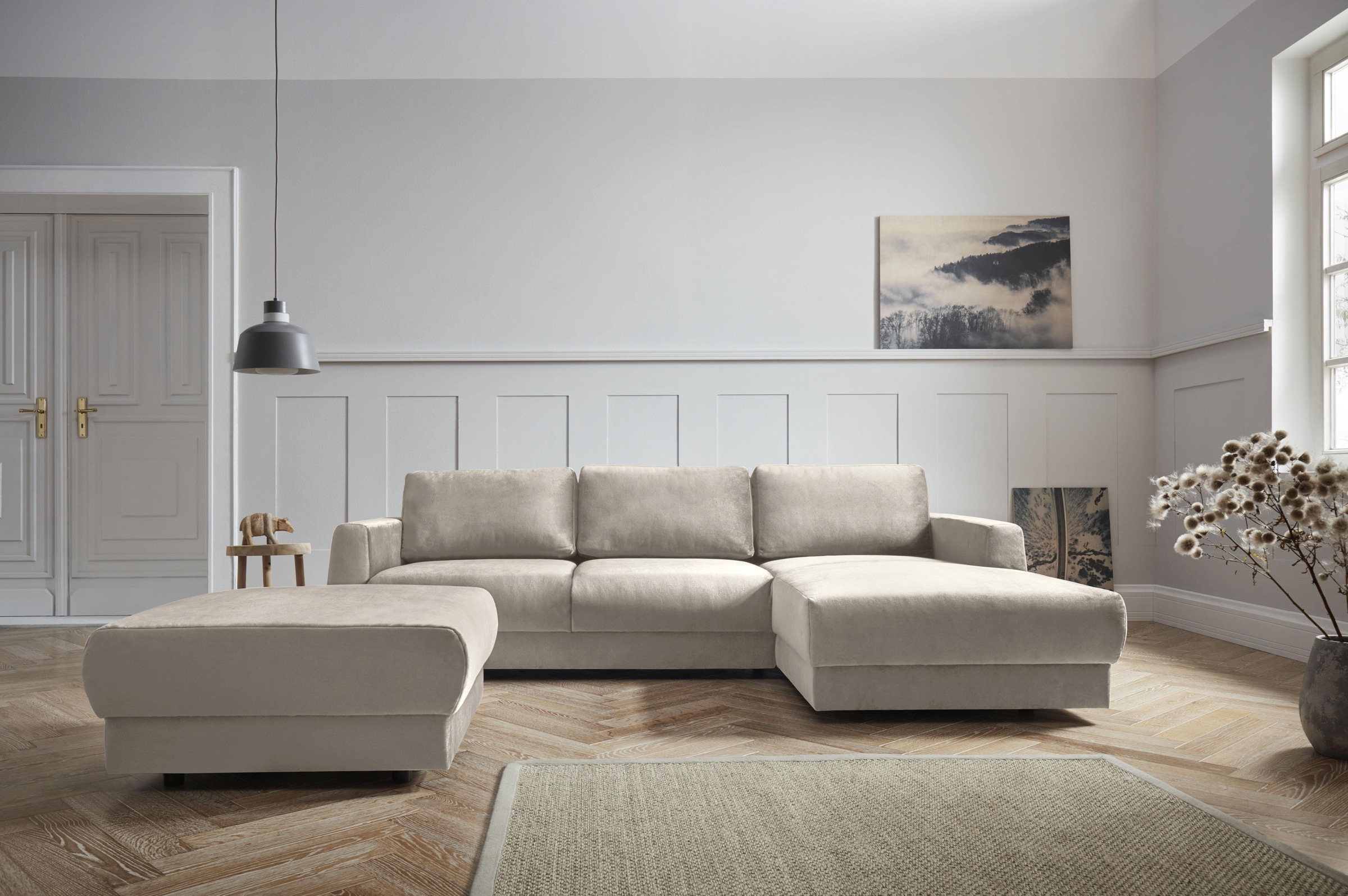 andas Ecksofa »Hobro L-Form«, in 3 Bezugsqualitäten in vielen Farben, Design by Morten Georgsen