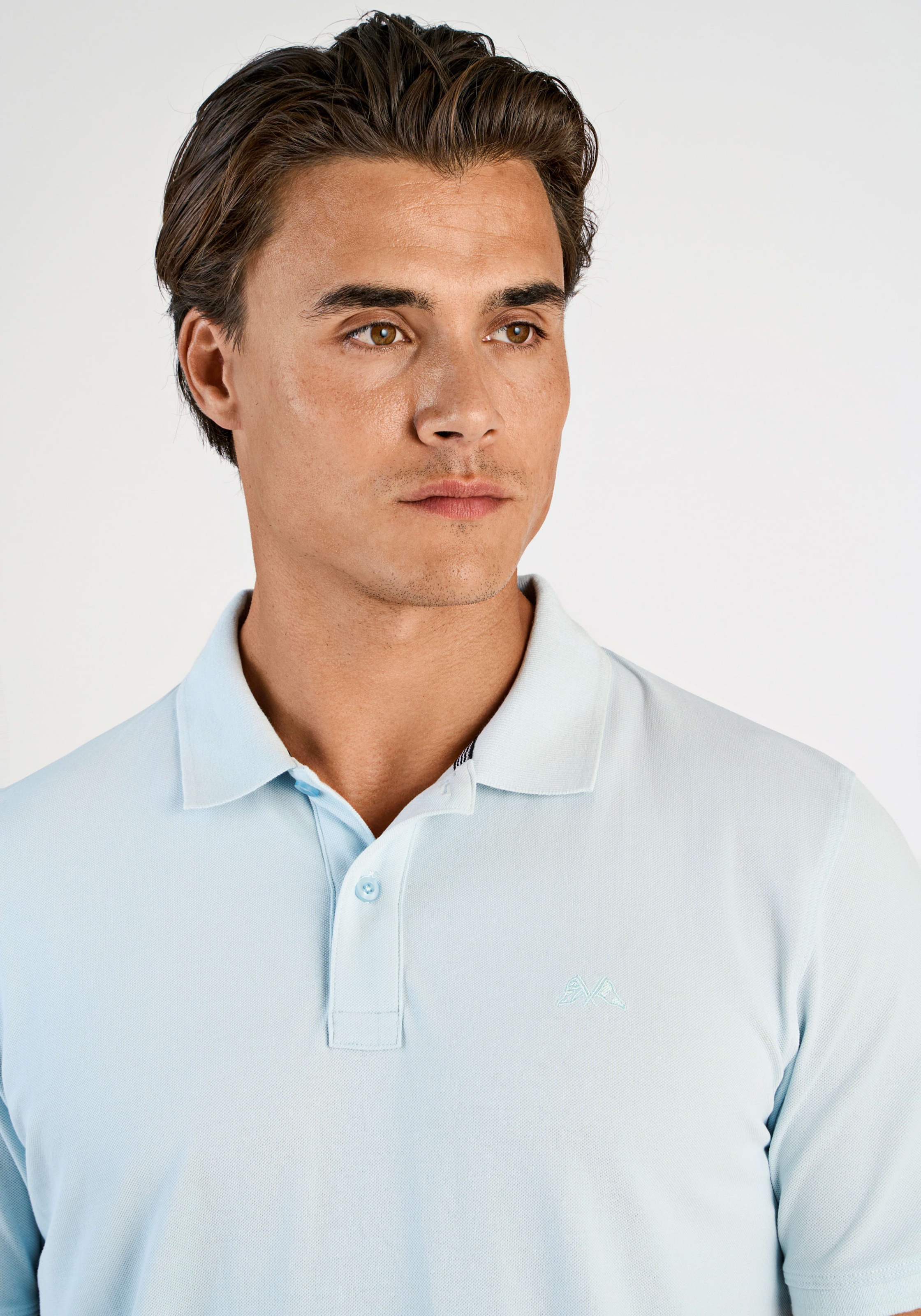LINDBERGH Polo mit Logostickerei