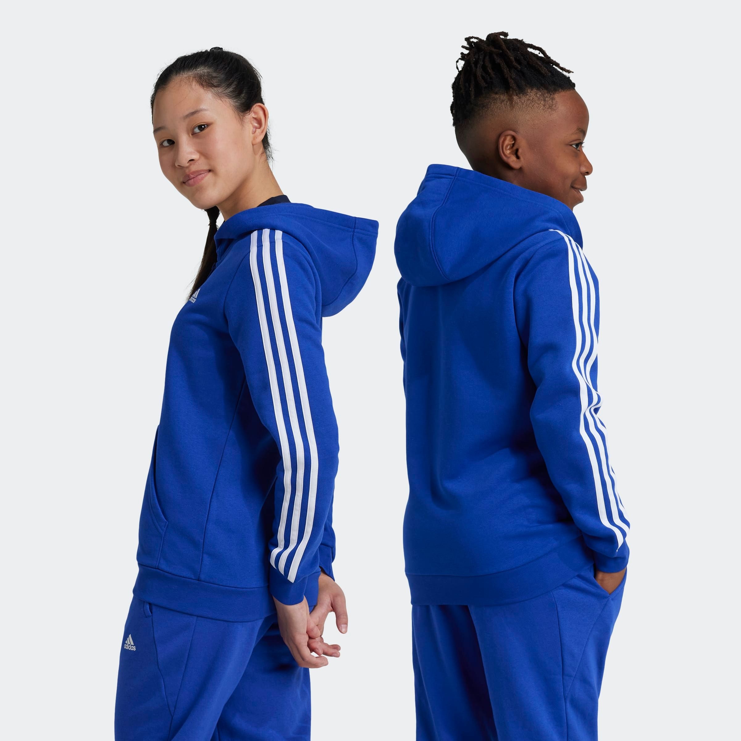 adidas Sportswear Kapuzensweatshirt »ESSENTIALS 3STREIFEN FLEECE KAPUZENJACKE«