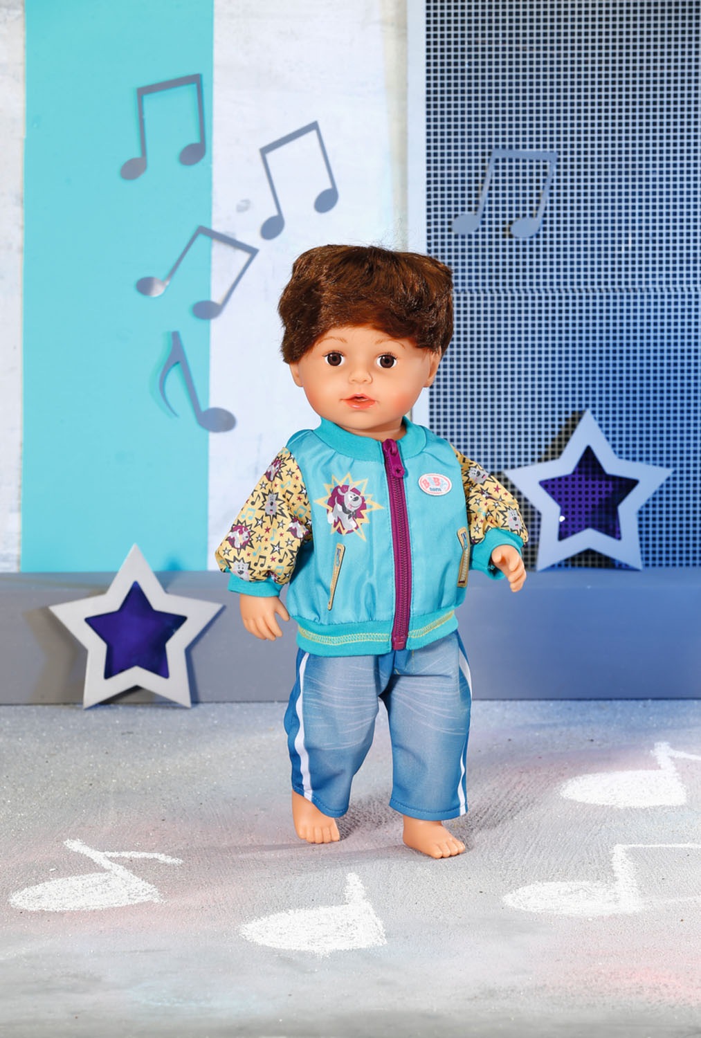 Baby Born Puppenkleidung »Outfit mit Jacke, 43 cm«, mit Kleiderbügel
