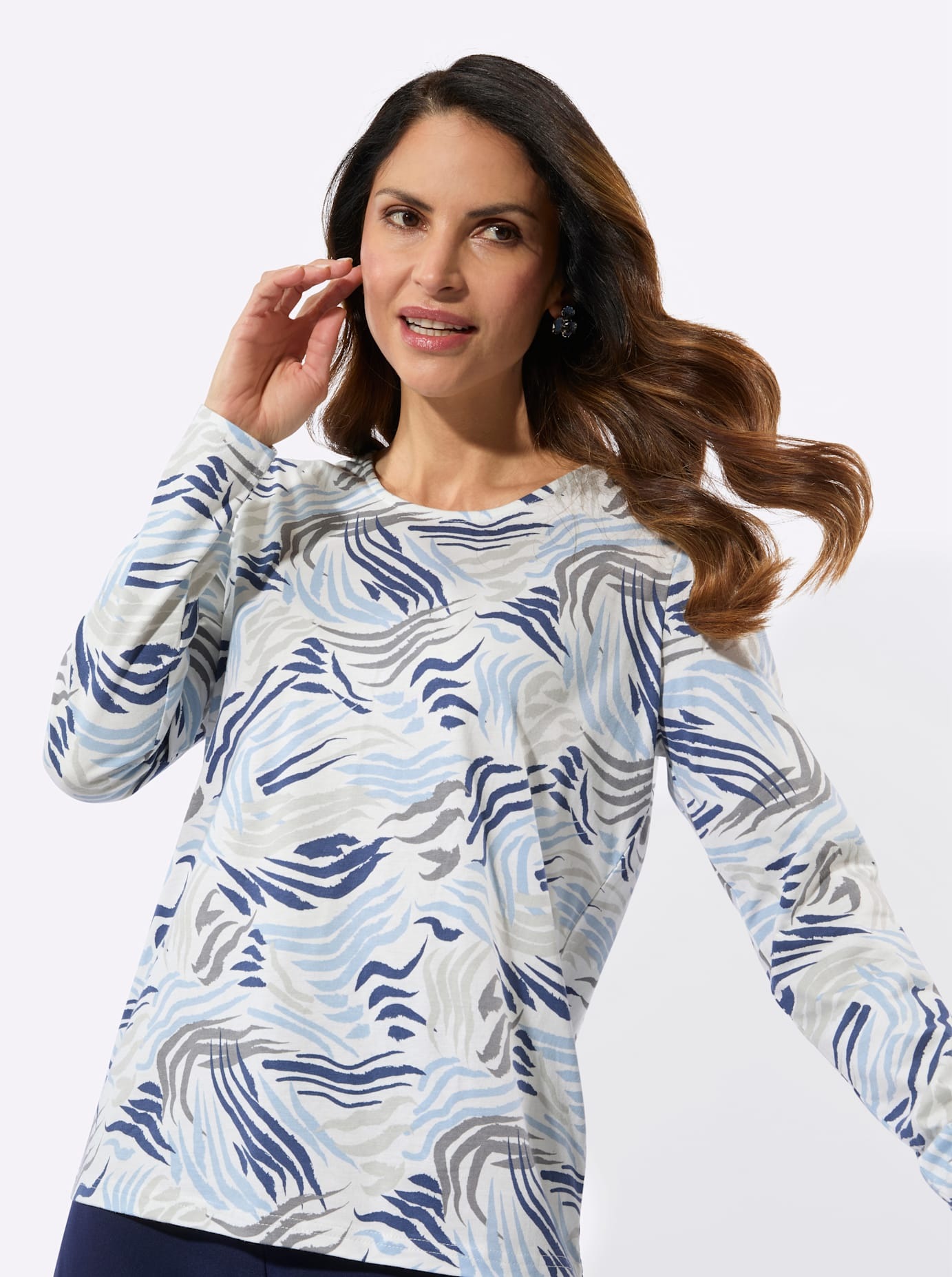   Print-Shirt »Druck-Shirt« 1