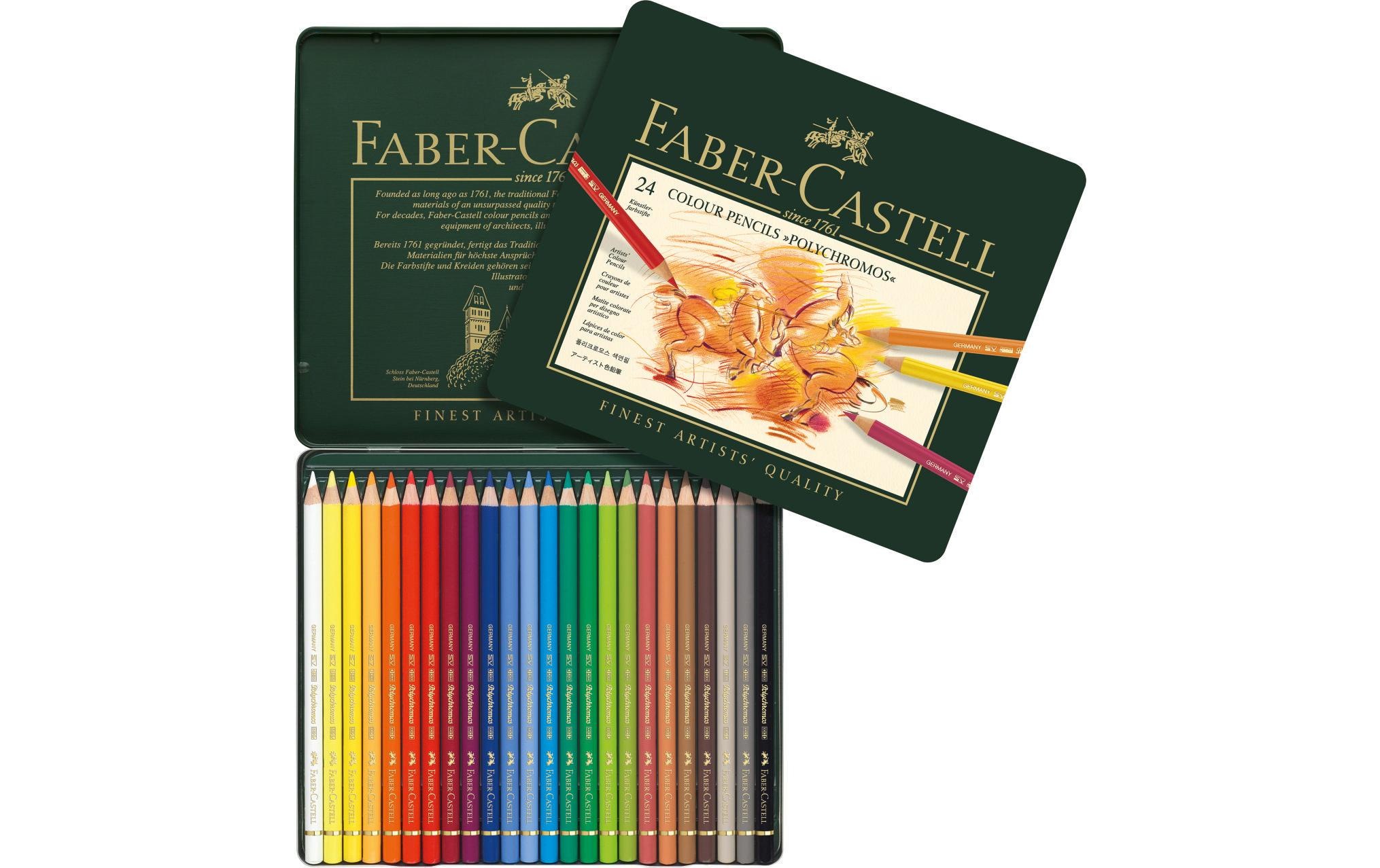 Faber-Castell Polychromos »24er Metalletui«