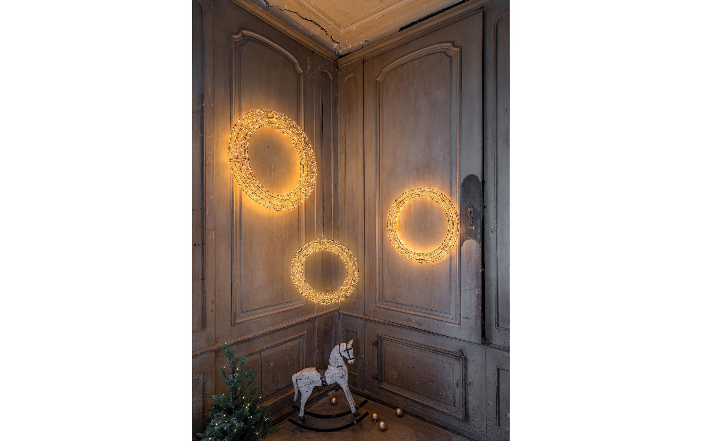 STT Dekohänger »Angel Wreath Nero 78cm«