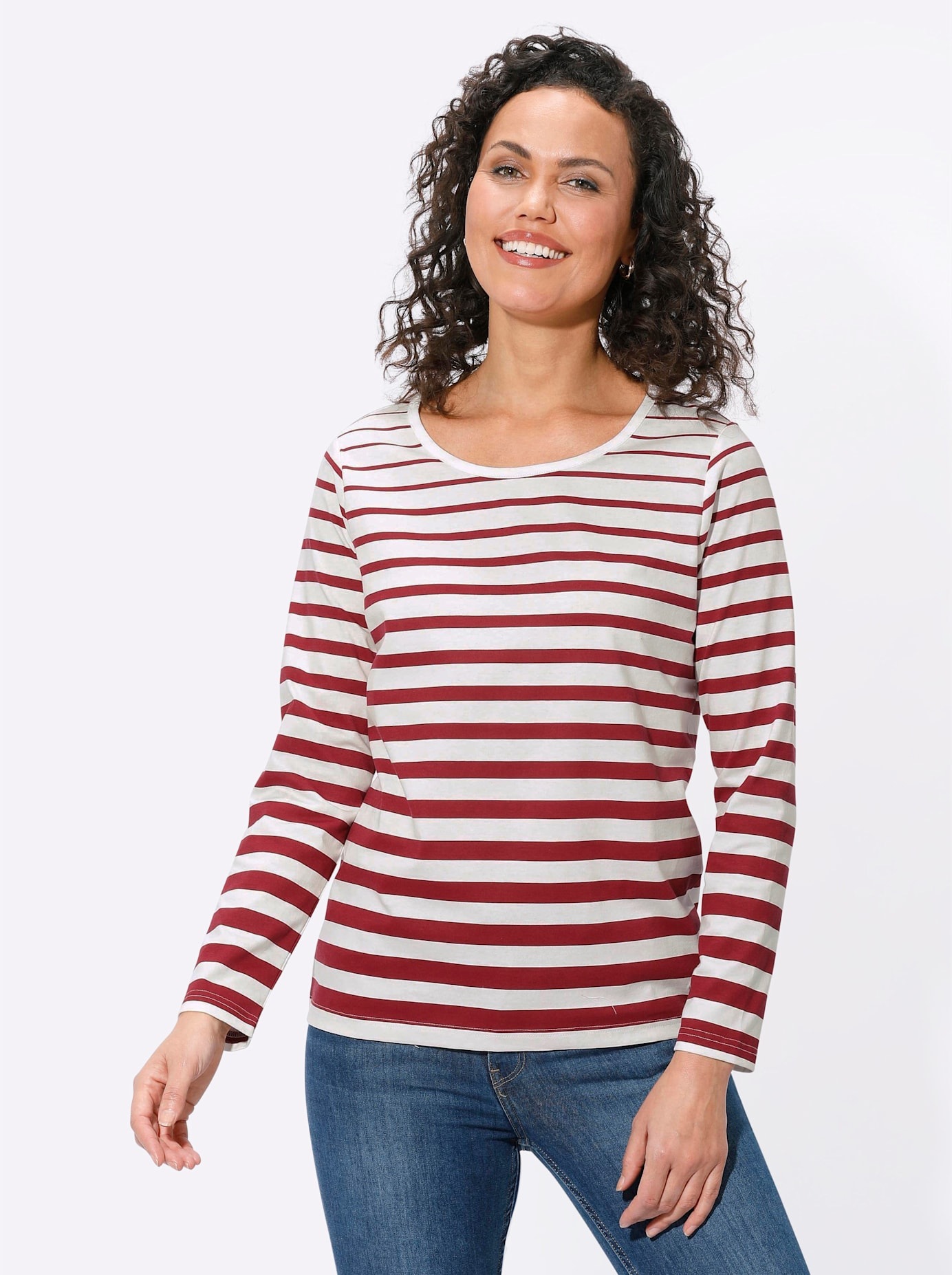 Casual Looks Print-Shirt »Ringelshirt«, (1 tlg.)