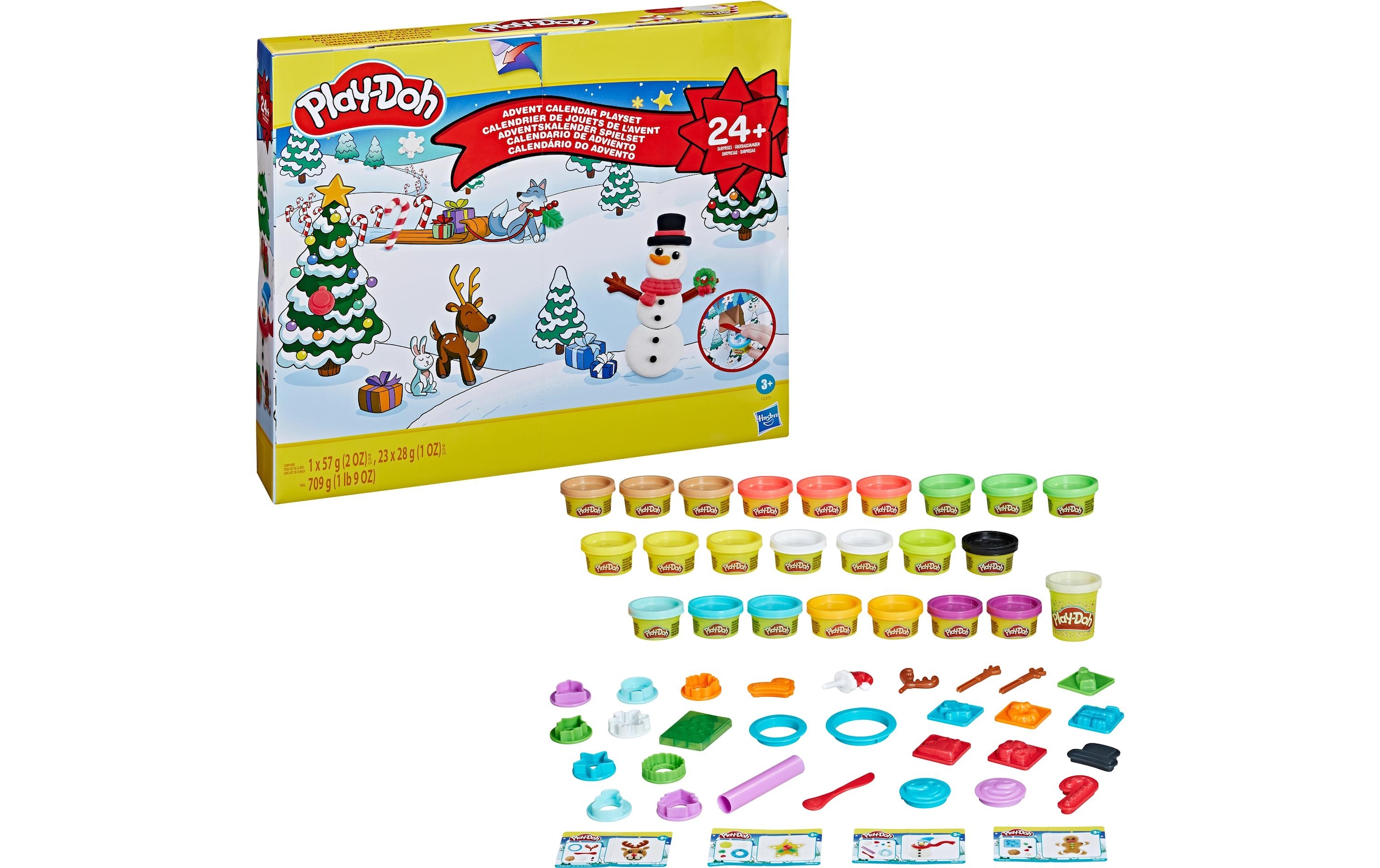 Play-Doh Adventskalender »Play-Doh 2024«, ab 3 Jahren