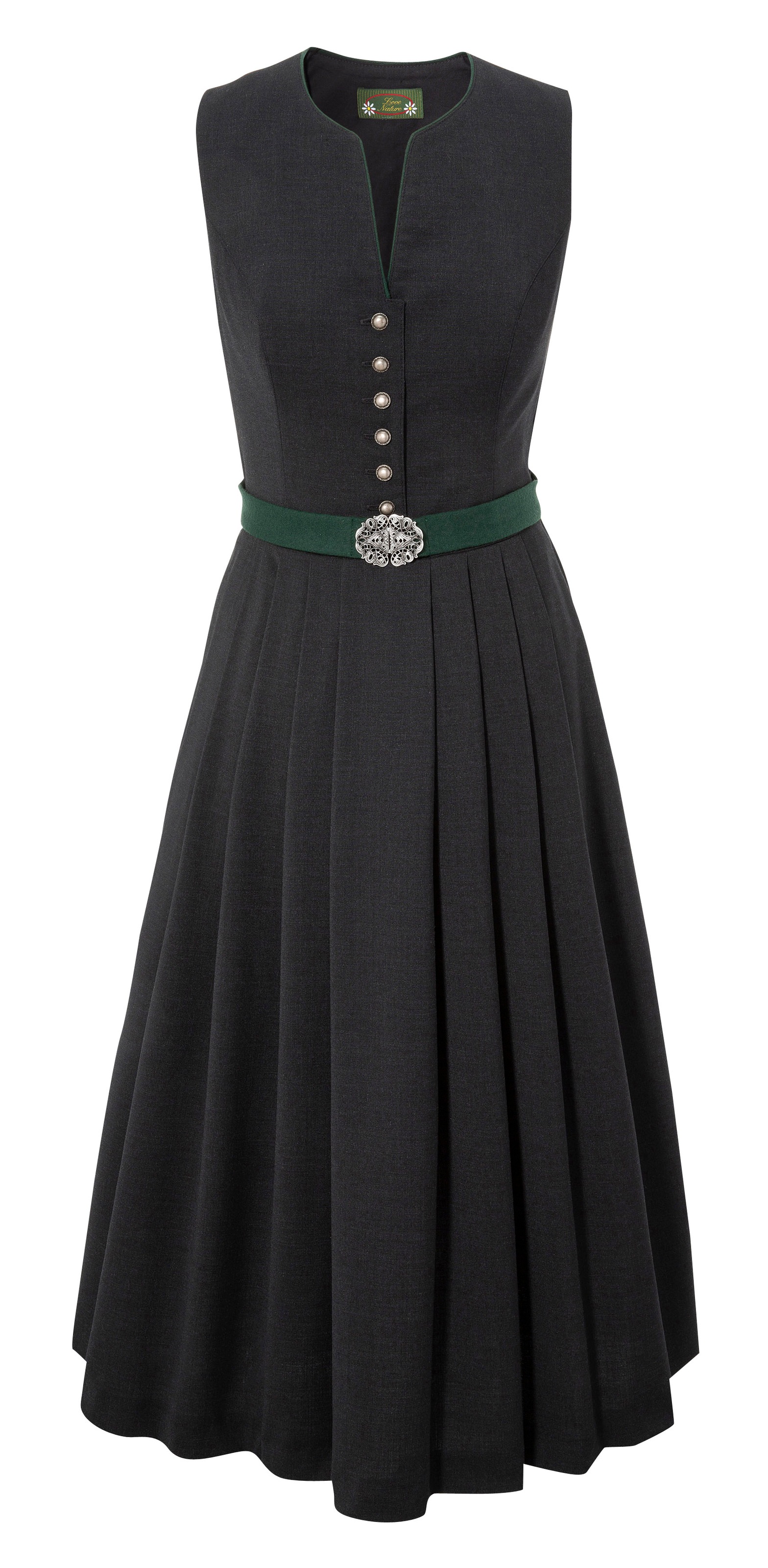 Image of Love Nature Trachtenkleid, (2 tlg.), Damen, inklusive Gürtel mit Metallschnalle bei Ackermann Versand Schweiz