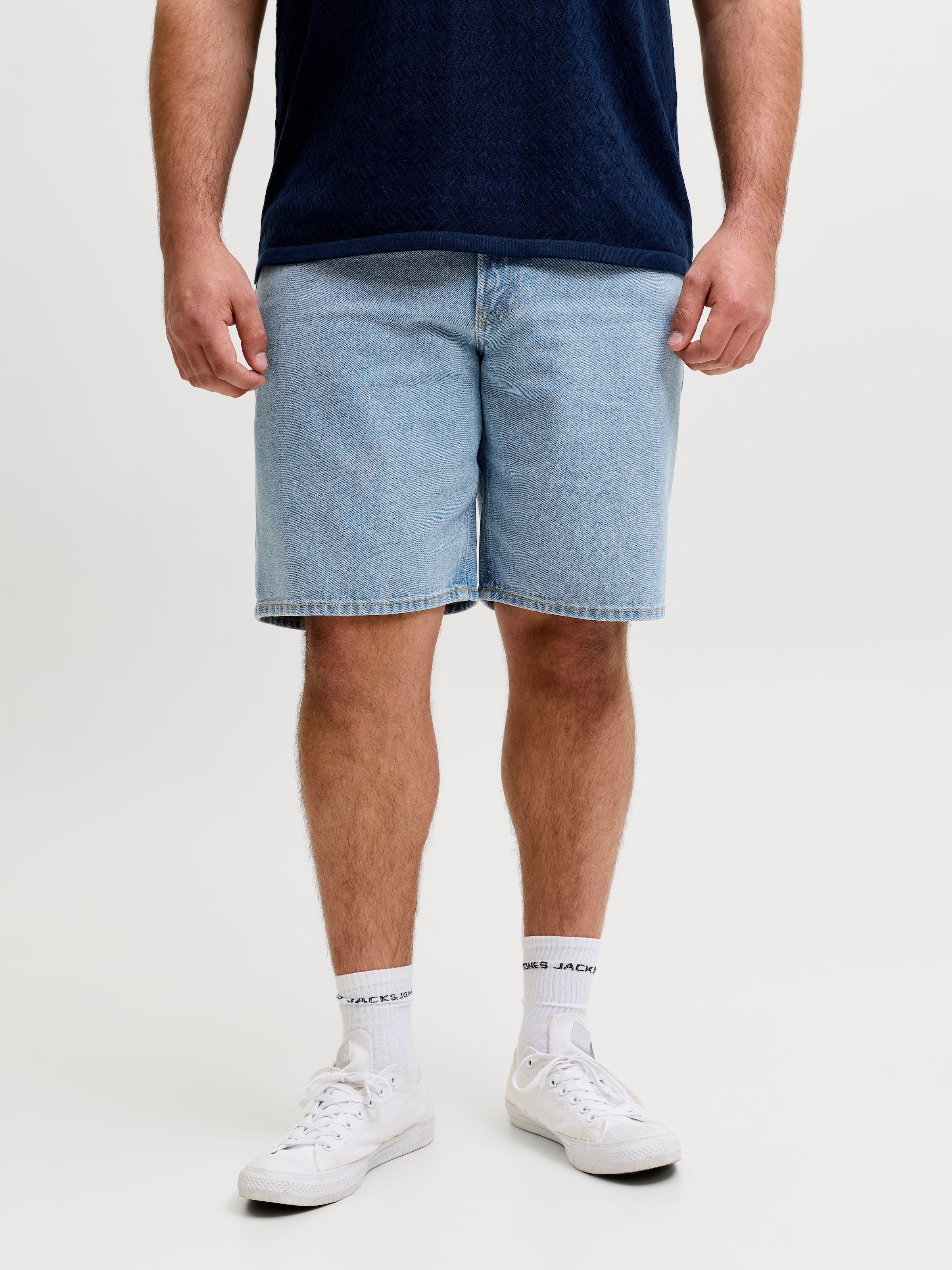 Jack & Jones PlusSize Bermuda en jean »JJITONY JJORIGINAL SHORT« Design cinq poches, coupe décontractée