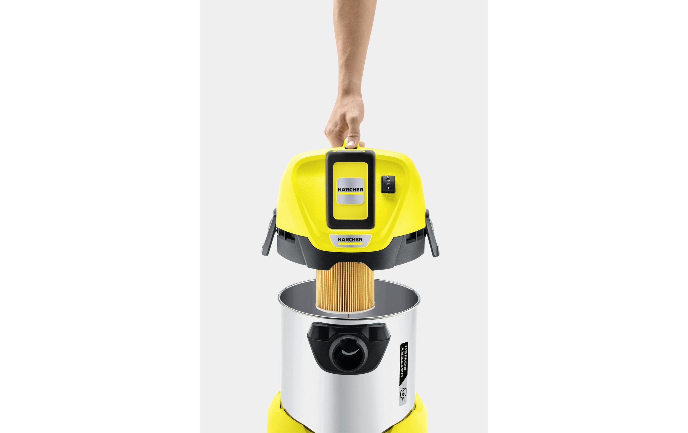 KÄRCHER Nass-Trocken-Akkusauger »WD 3 Battery Premium 36 V Solo«