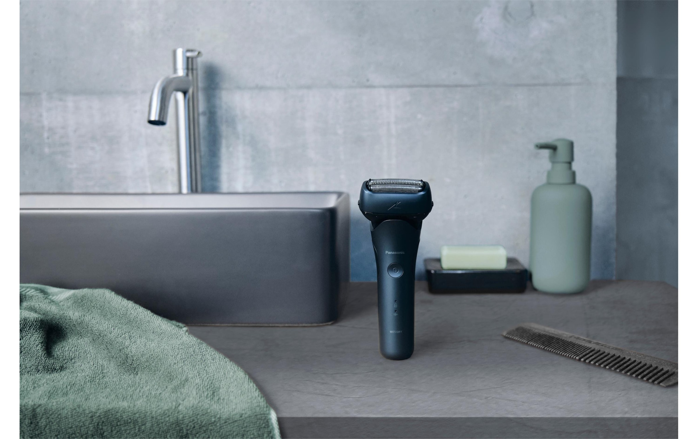 Panasonic Gesichtshaarrasierer »Blau« Bart