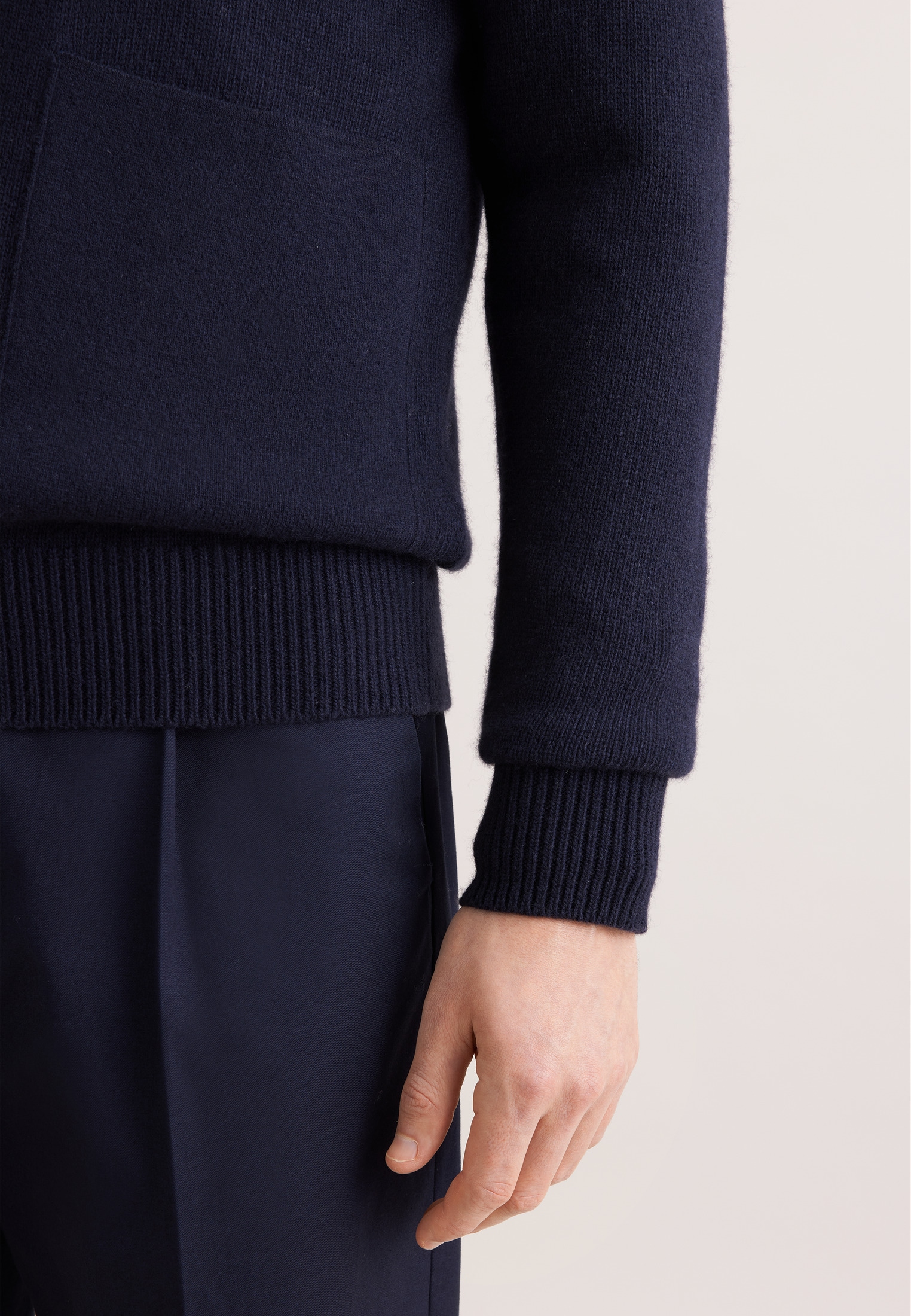 seidensticker Veste en tricot 1/1 Kragen