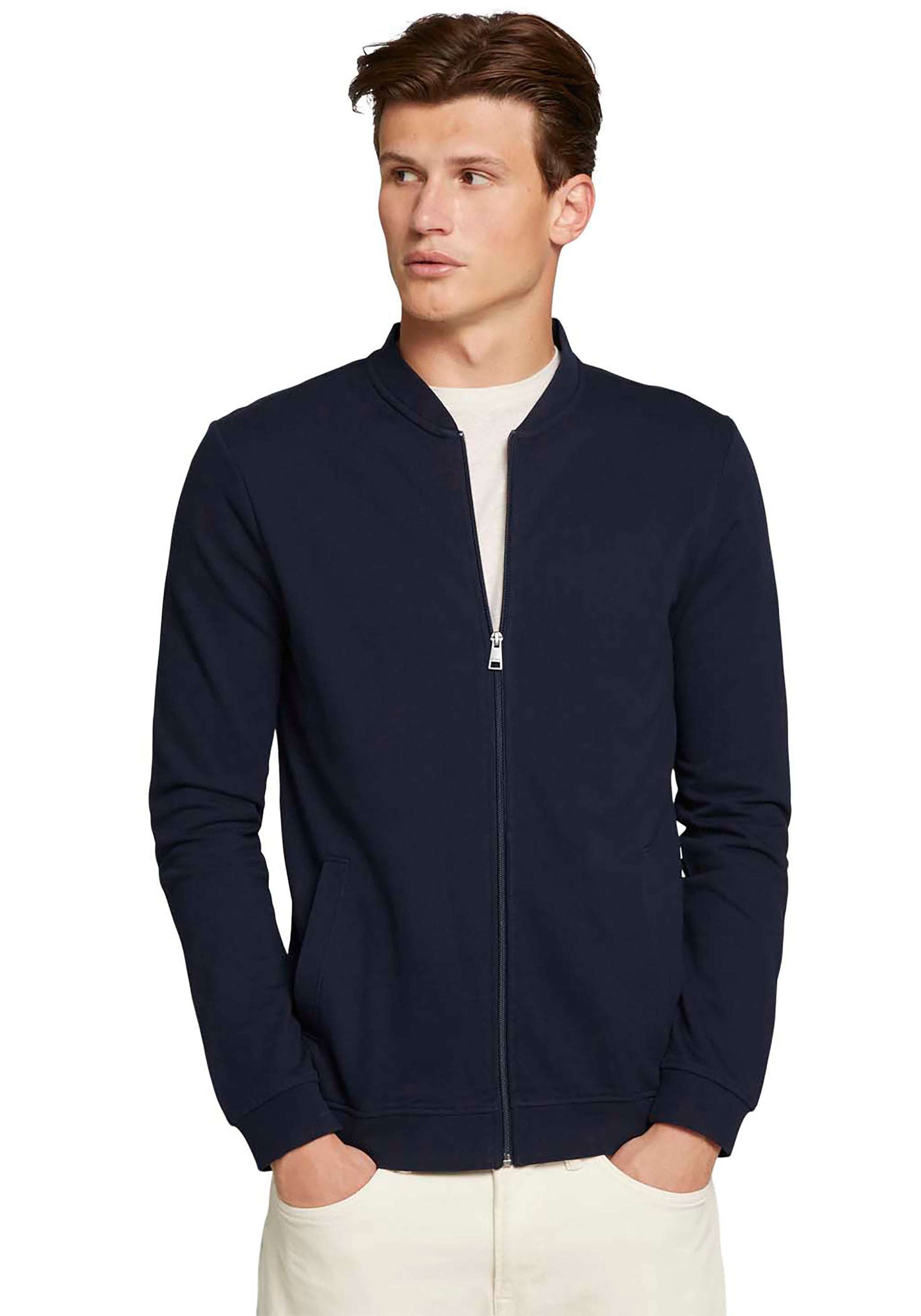 Image of TOM TAILOR Denim Sweatjacke in Blousonform