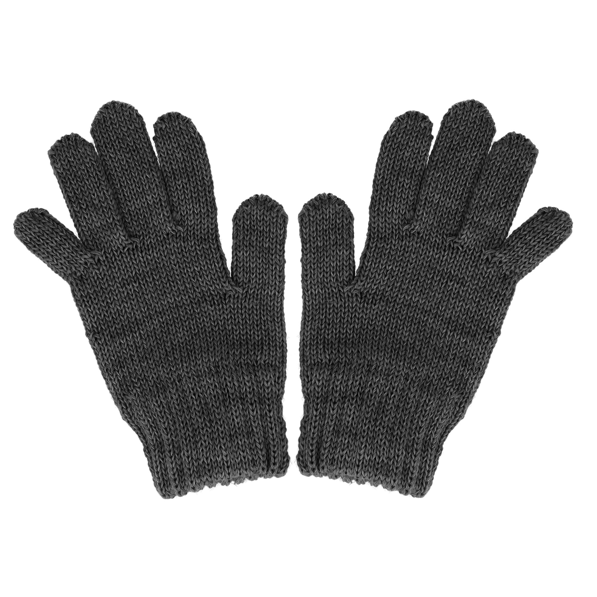 MAXIMO Strickhandschuhe Fingerhandschuhe, Wolle, wärmend, atmungsaktiv, basic, bequem