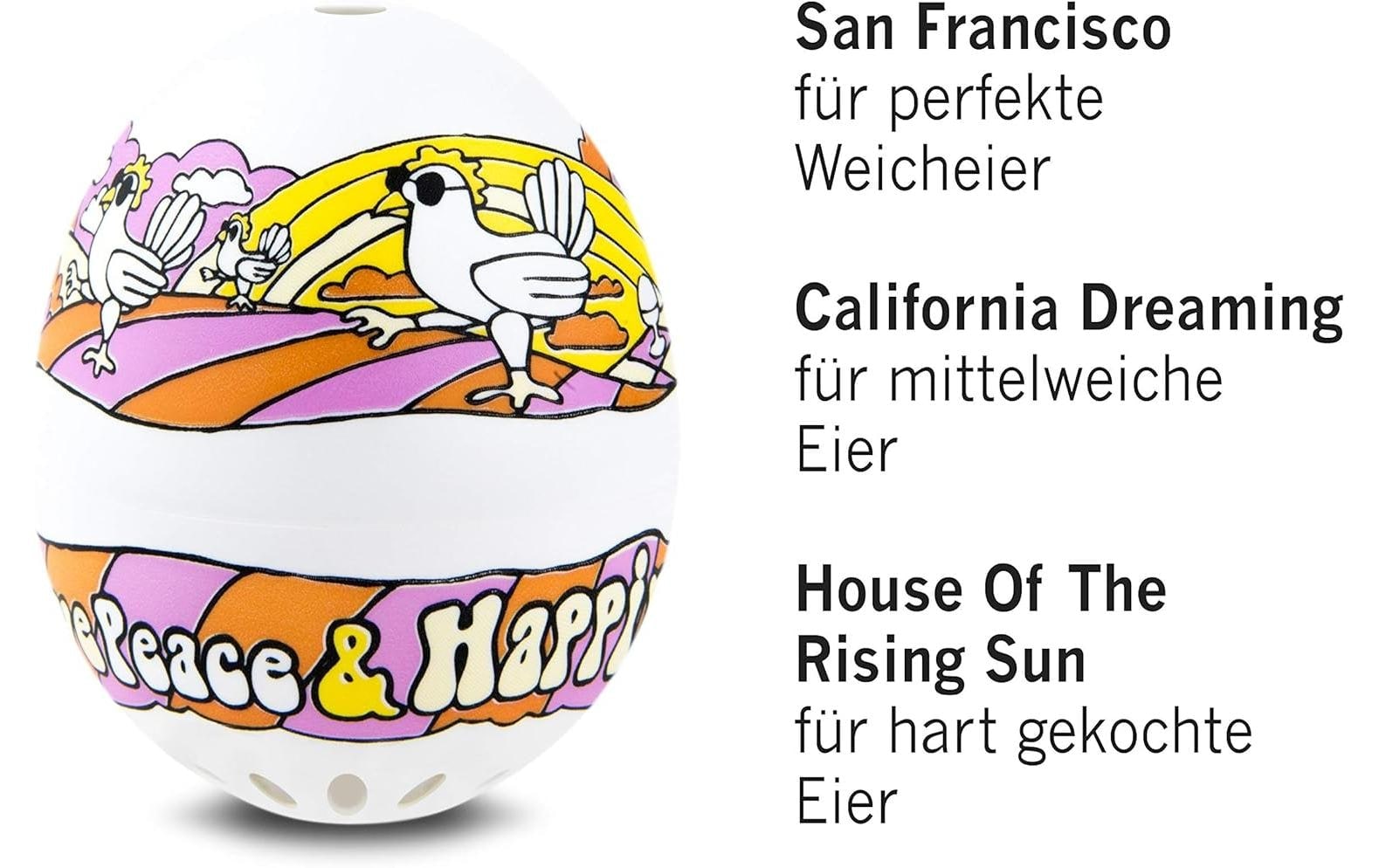   Küchentimer »PiepEi Singende Eieruhr Hippie«