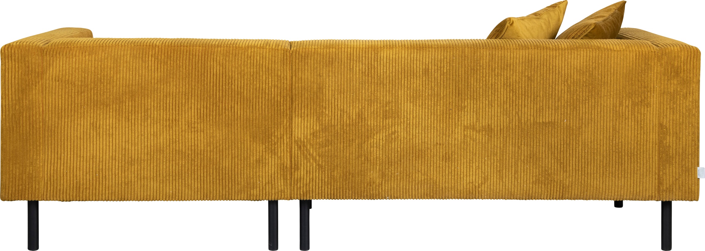 Guido Maria Kretschmer Home&Living Ecksofa »Lillibeth L-Form Designsofa, Masse B/T/H: 240/173/83 cm«, Zierkissen als Wendekissen, in Samtoptik oder Cord