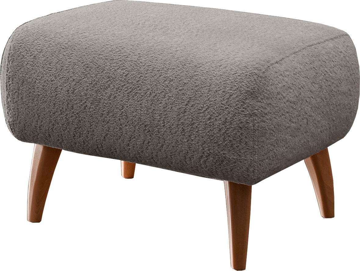 Image of Home affaire Hocker "Baggio" mit Holzfüssen