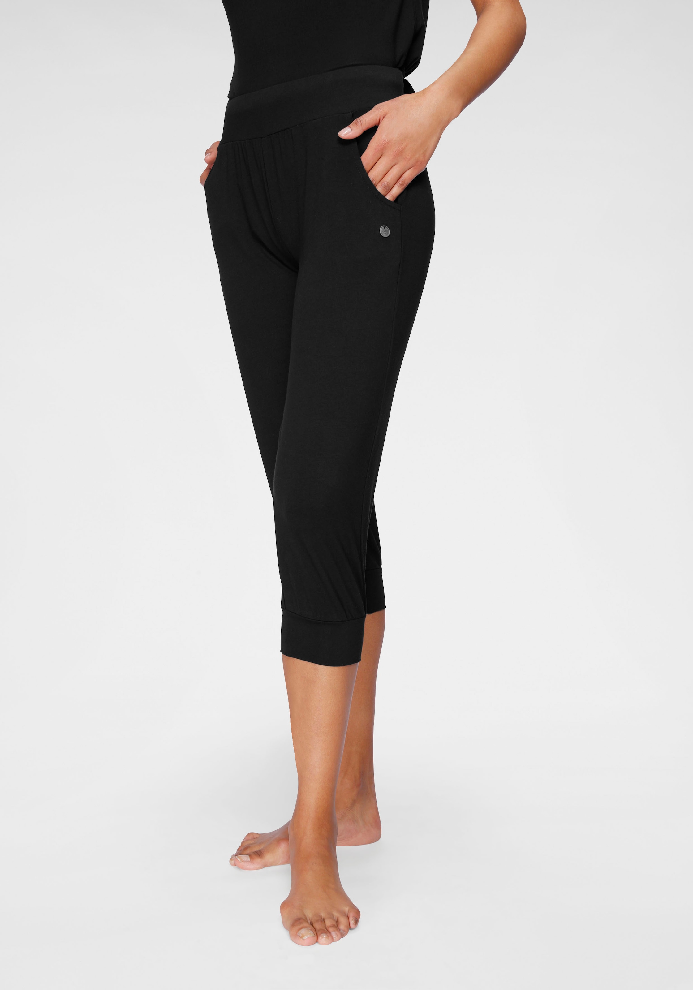 Ocean Sportswear mit - Yogahose Bündchen Relax auf »Soulwear Beinabschluss versandkostenfrei & Hose«, am 3/4-Yoga