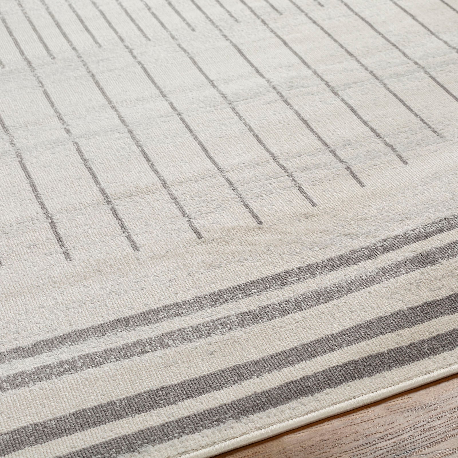 Livabliss Teppich »SANTIAGO«, rechteckig, 10 mm Höhe, Skandinavischer Teppich, Kurzflor Boho-Wohnzimmerteppich, Läufer
