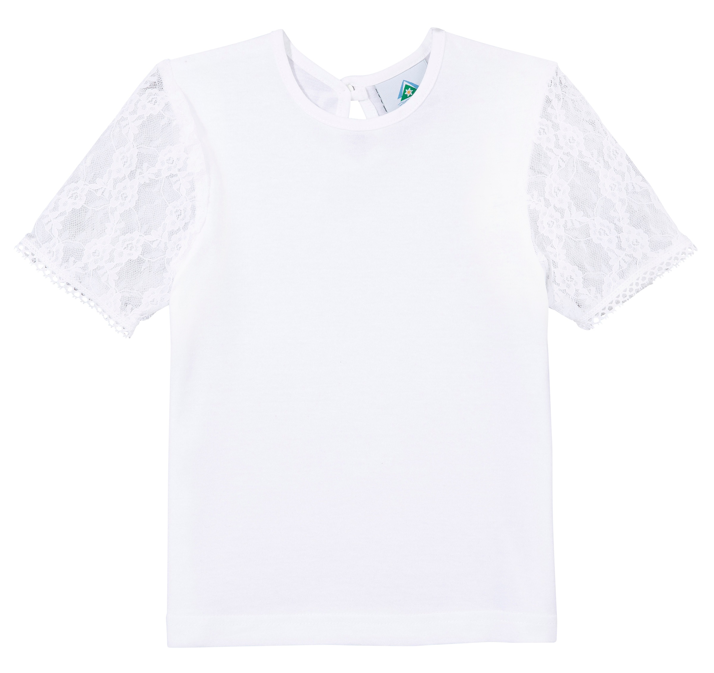 Image of Isar-Trachten Trachtenshirt, Kinder, mit Spitzenärmel bei Ackermann Versand Schweiz