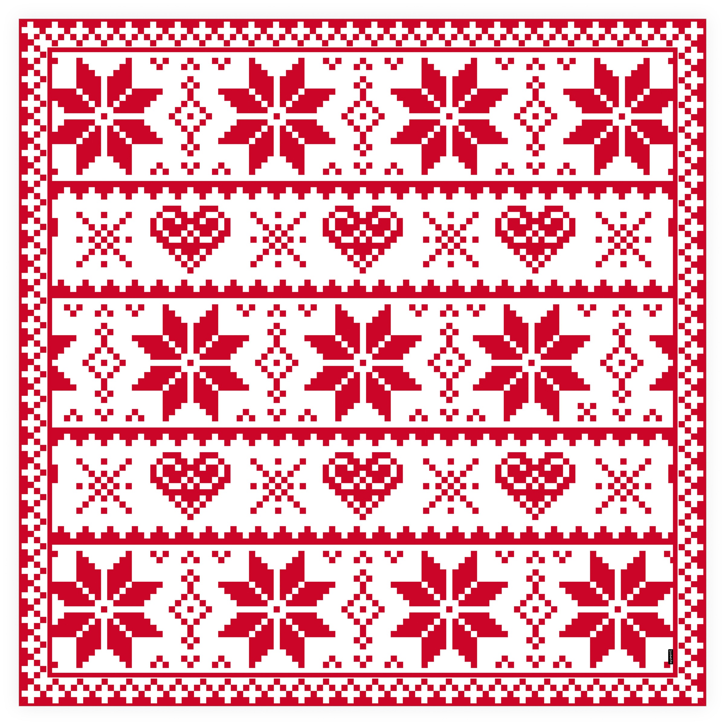 Image of MySpotti Vinylteppich »Buddy Linnea«, quadratisch, 0,5 mm Höhe, eckig, wasserfest und statisch haftend bei Ackermann Versand Schweiz