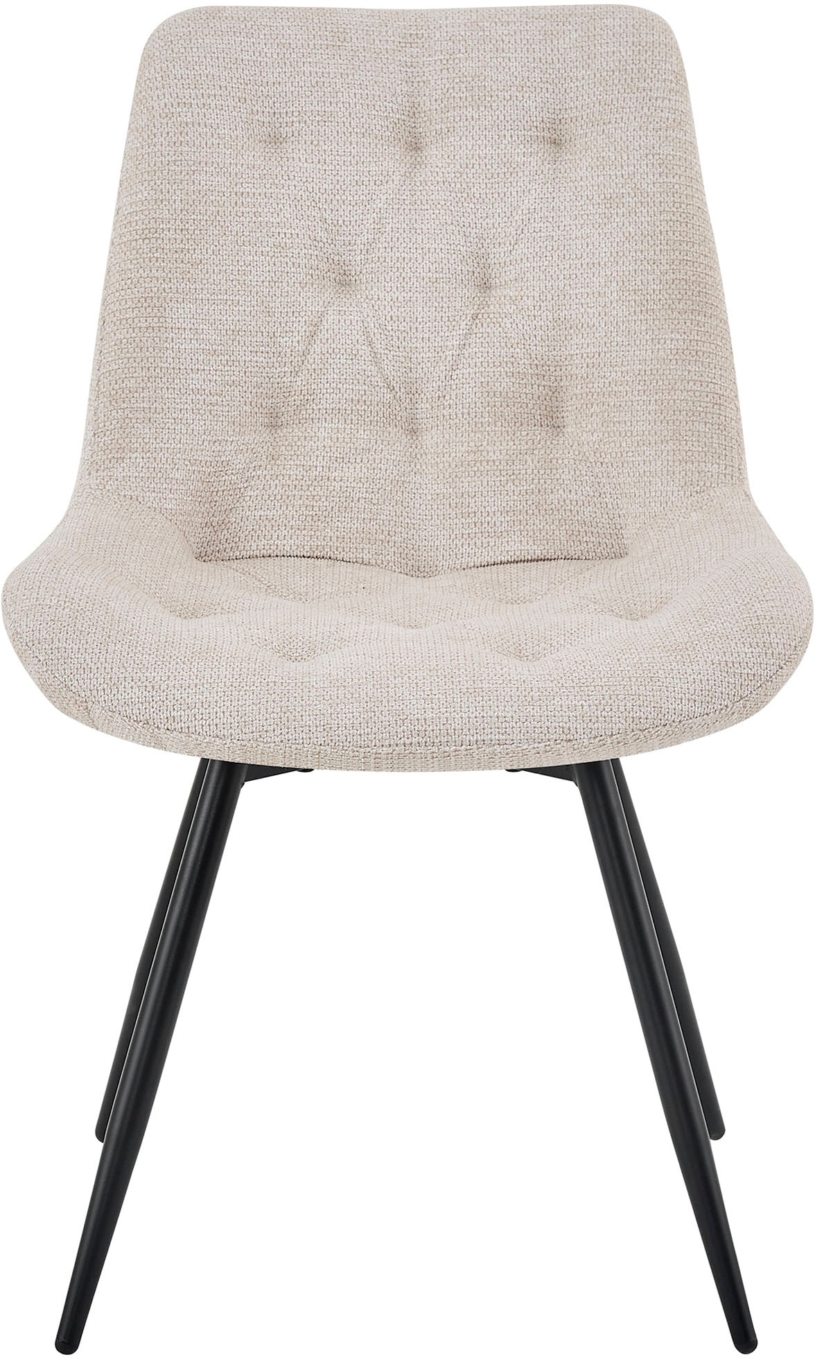 byLIVING Esszimmerstuhl »Aragon« (Set) 2 Stk.360 Grad drehbarer Stuhl, hochwertiger Webstoffbezug mit Steppung