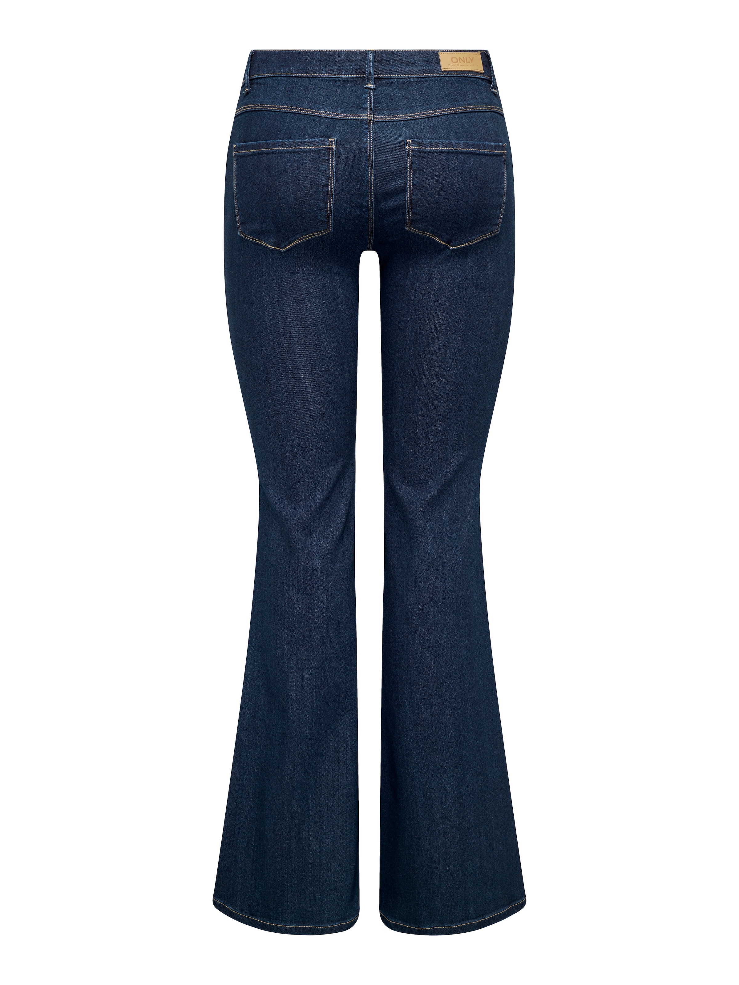 ONLY Jeans bootcut »ONLHELLA LOW RETRO FLARED DNM« Mélange viscose, coupe bootcut,