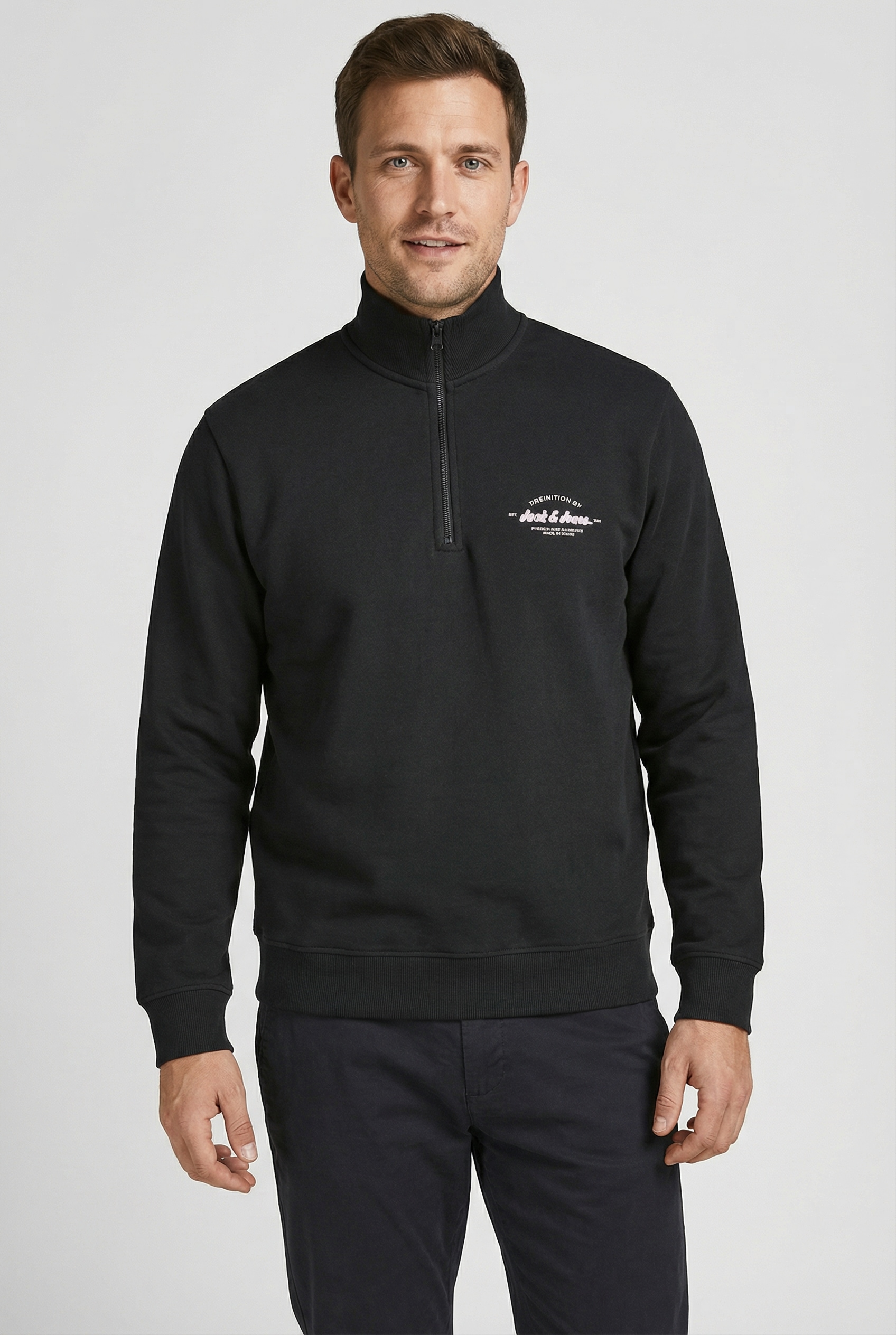 Jack & Jones Pull »JJBRANDON SWEAT HALF ZIP«
