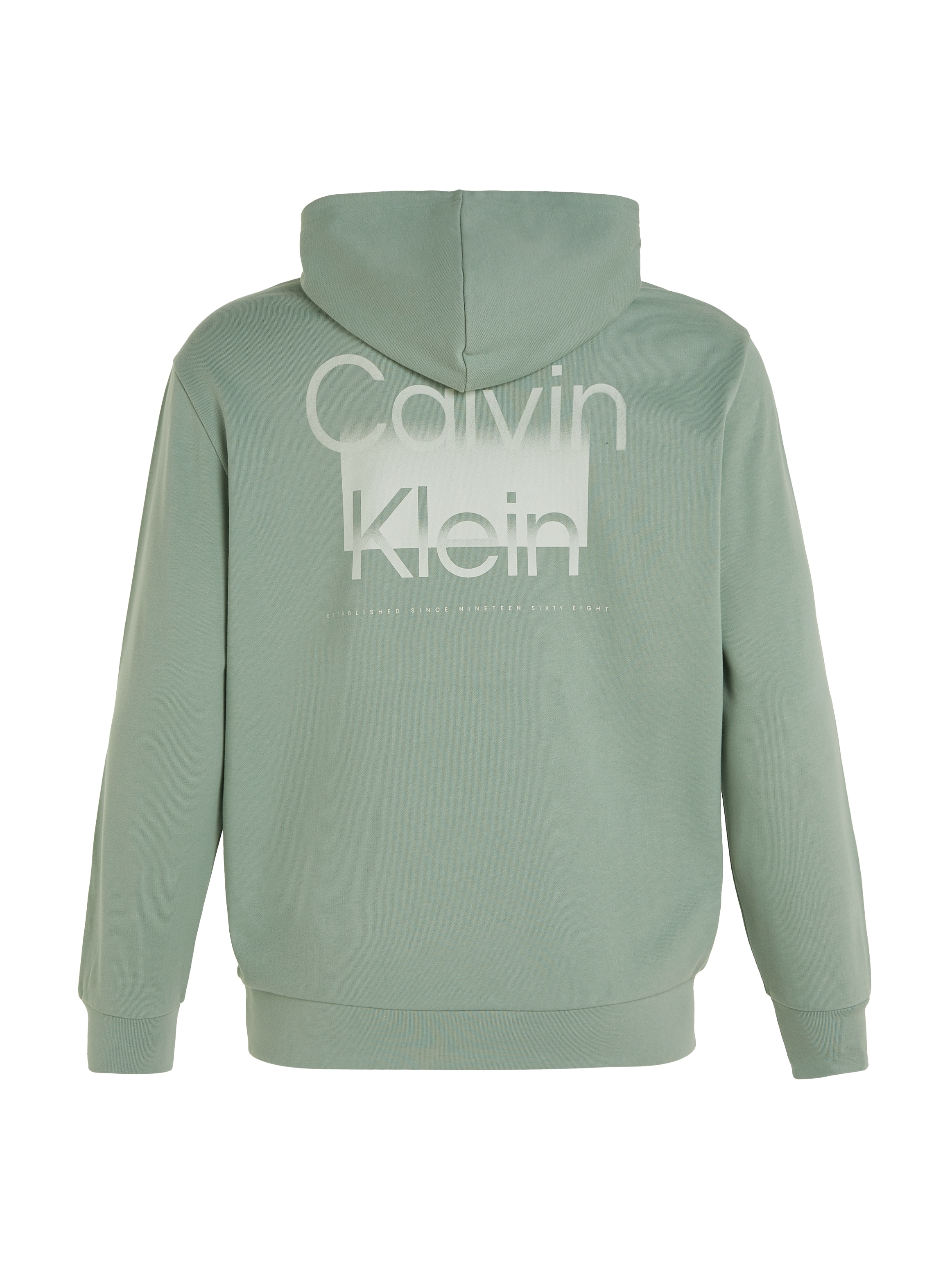 Calvin Klein Big&Tall Kapuzensweatshirt »BT_ENLARGERD BACK LOGO HOODIE«, in grossen Grössen mit Markenlabel
