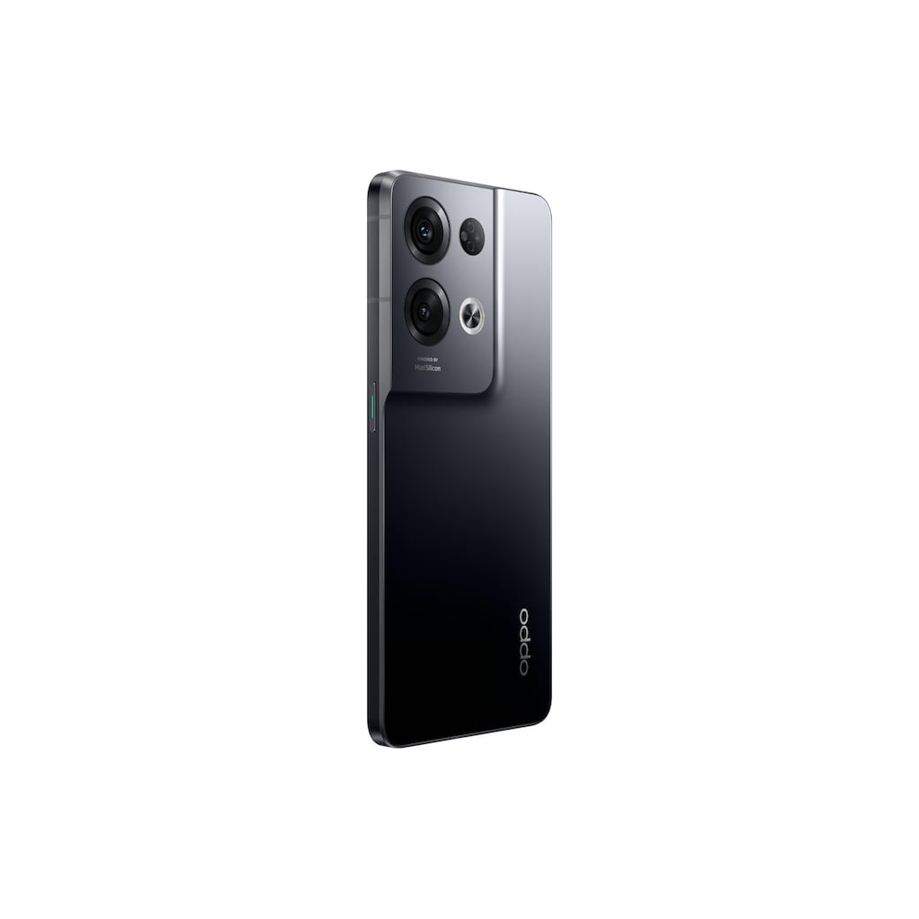 Oppo Smartphone »Reno8 Pro Glazed Black«, Schwarz, 16,95 cm/6,7 Zoll, 256 GB Speicherplatz, 50 MP Kamera