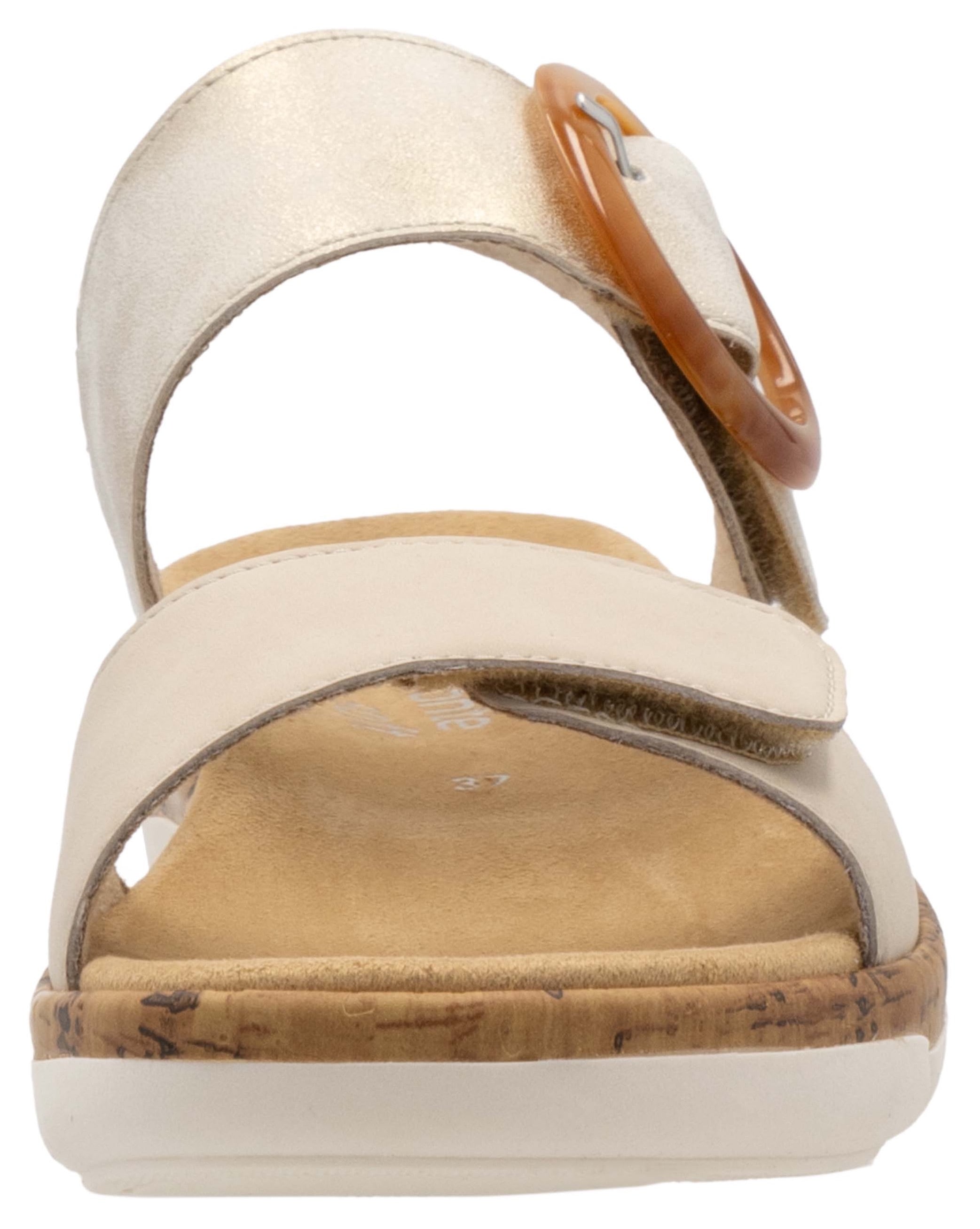 Remonte Keilsandalette  Sommerschuh, Riemchensandale, praktische Klettverschlüsse