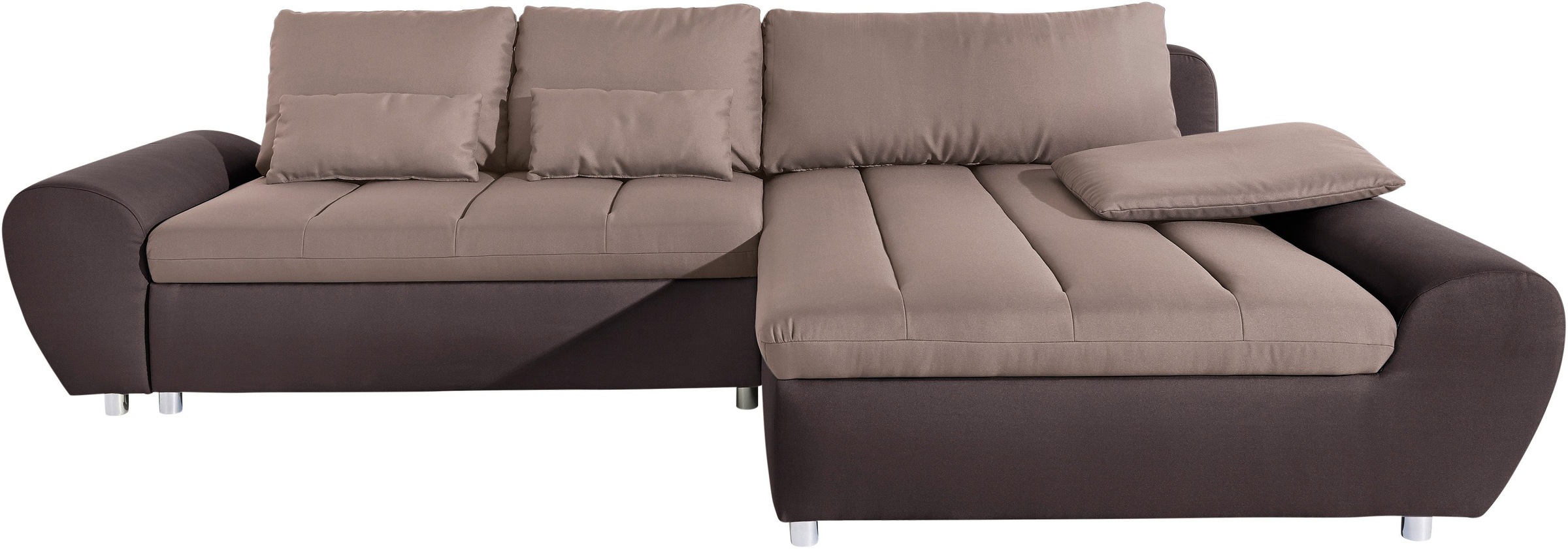 Image of sit&more Ecksofa »Bandos«, in 2 unterschiedlichen Grössen, wahlweise mit Bettfunktion bei Ackermann Versand Schweiz