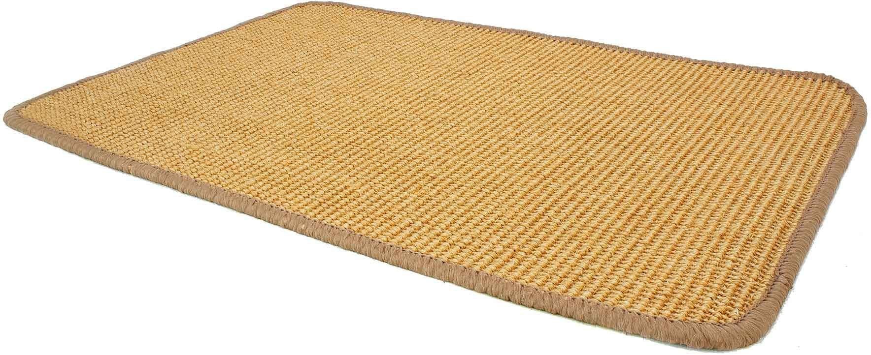 ♕ Primaflor-Ideen rechteckig, auf & in versandkostenfrei ideal »SISALLUX«, in 100% gewebt, Sisal, Läufer Teppich-Läufer, Textil Obermaterial Diele Flur