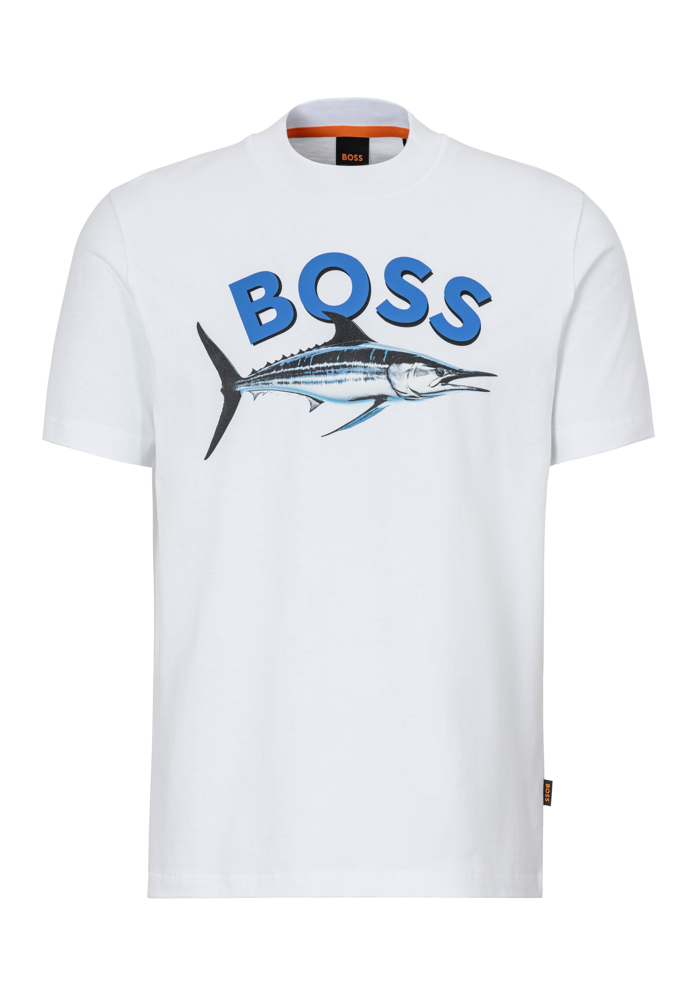 BOSS ORANGE T-Shirt »Te Bossfish«, mit Aufdruck