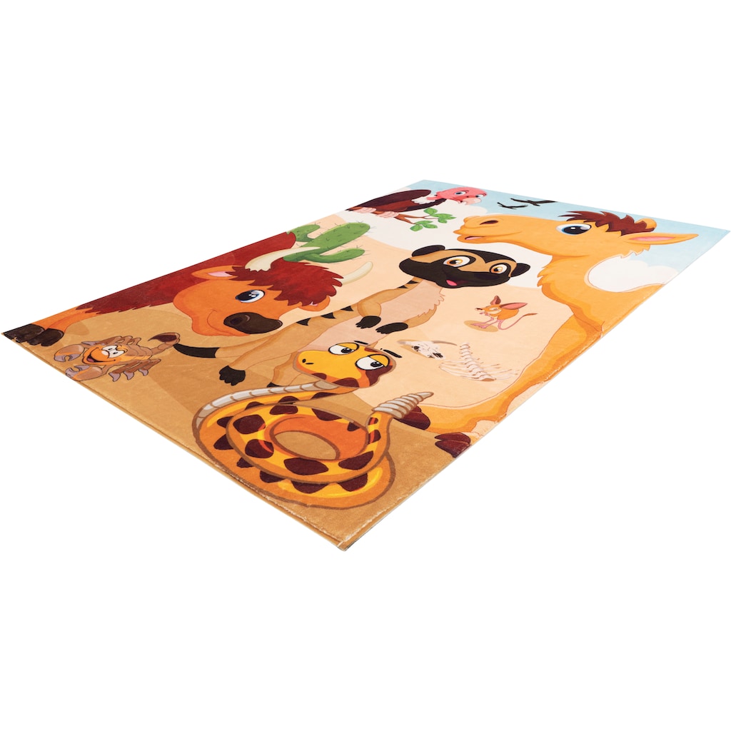 Obsession Kinderteppich »My Juno 470«, rechteckig, Spielteppich, Motiv Tiere, Kinderzimmer
