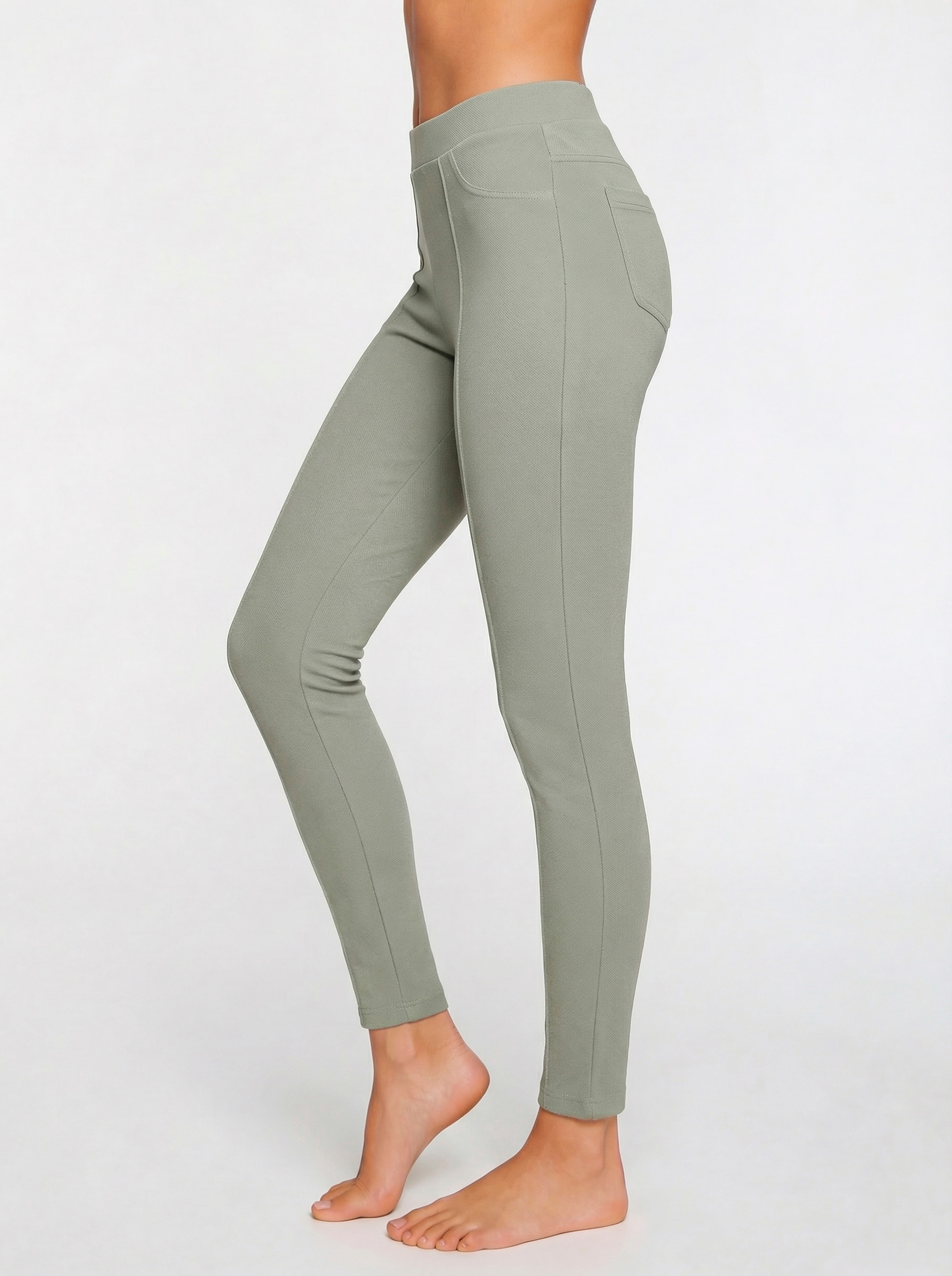 LASCANA Leggings »Jeggings«  mit kleiner Biese vorne am Bein