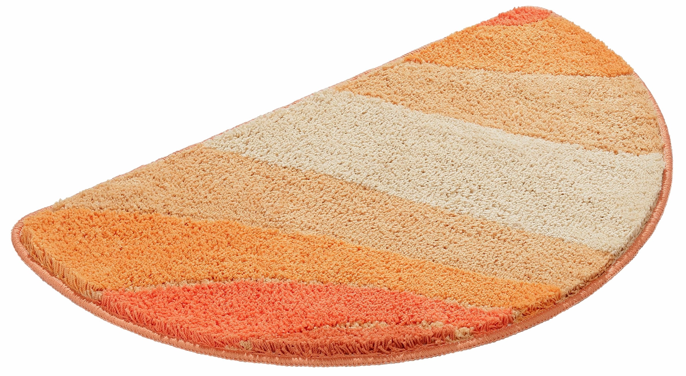 my home Badematte »Josie, Badvorleger, Badezimmer Teppich«, rutschhemmend beschichtet, fussbodenheizungsgeeignet-schnell trocknend-strapazierfähig, Badteppich, Badematten, rechteckig, rund & als 3-tlg. Set erhältlich