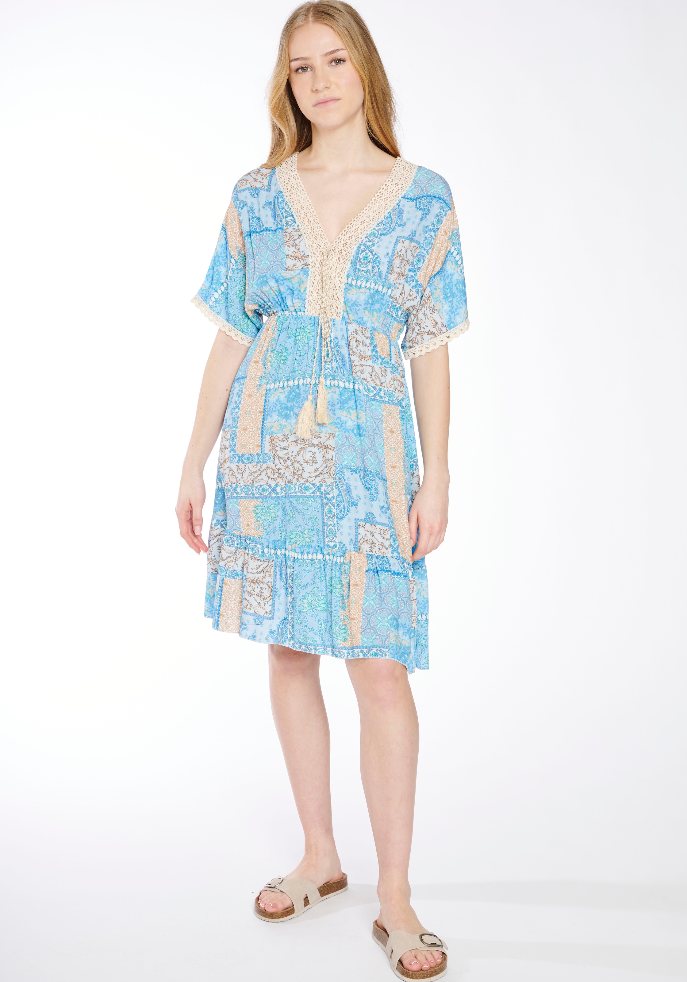 HaILY’S Sommerkleid »SH V DR Si44ona«, sommerlich bunter Print