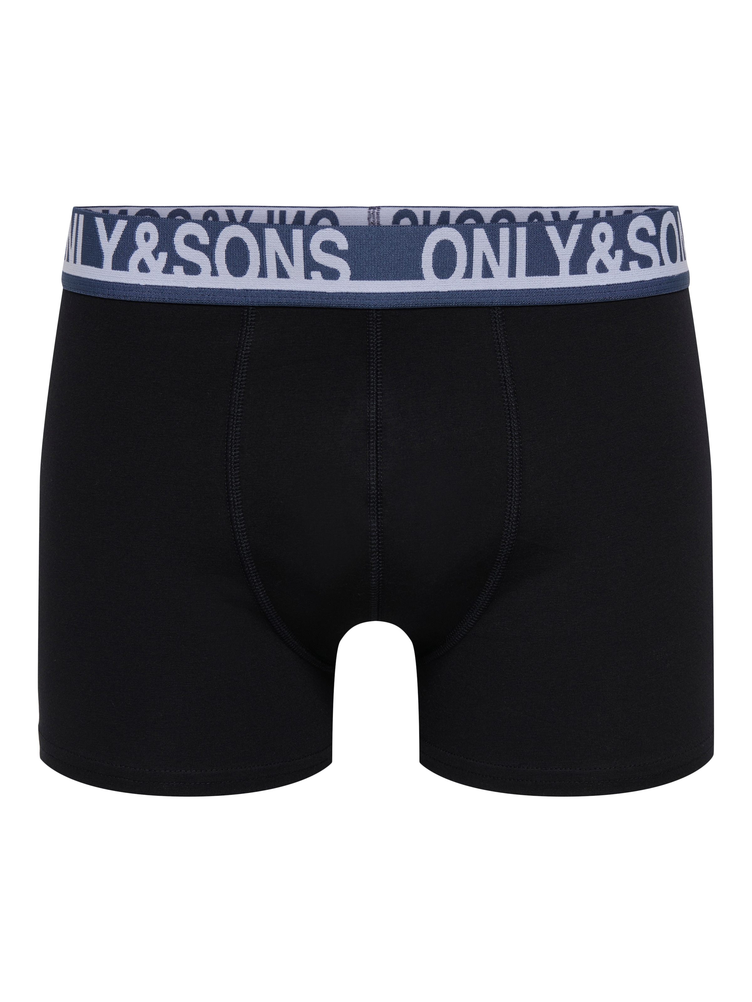 ONLY & SONS Boxers »ONSTREY SOLID BOXER 5PACK OTL« Paquet, 5 cuis