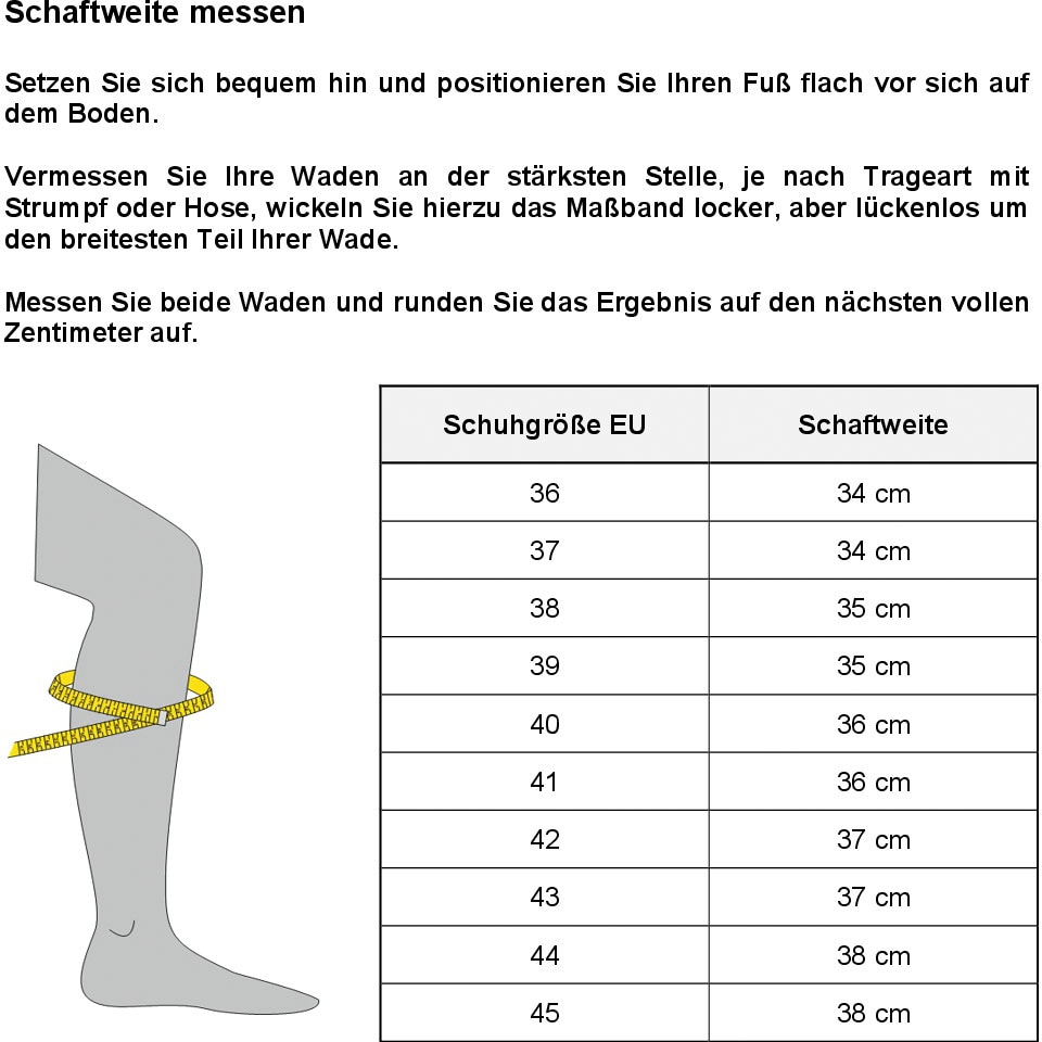 Remonte Stiefel, mit praktischem Innenreissverschluss, XS-Schaft