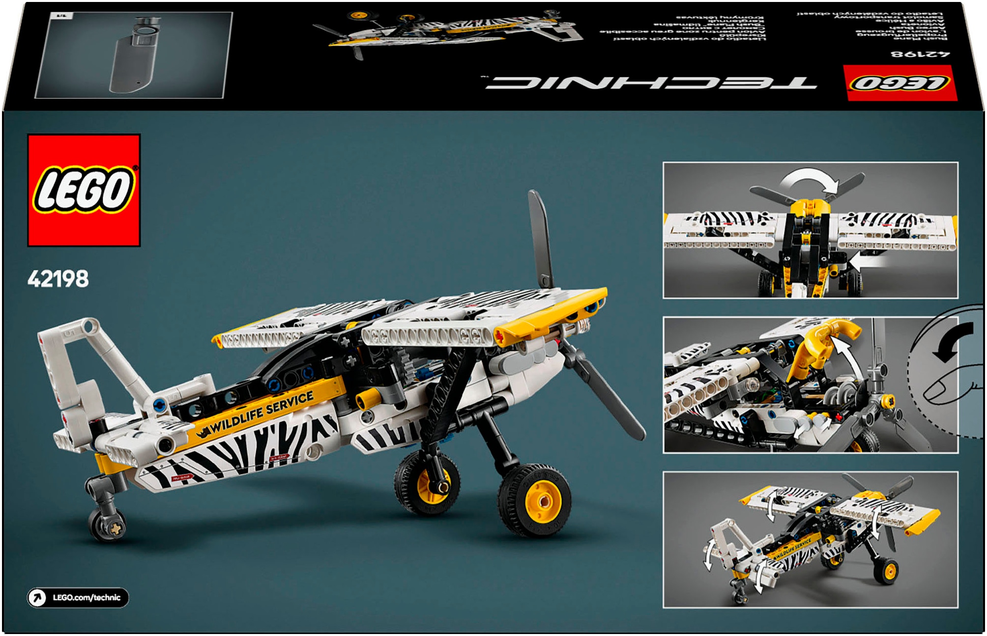 LEGO® Pions de construction »Propellerflugzeug (42198), LEGO Technic« Made in Europe