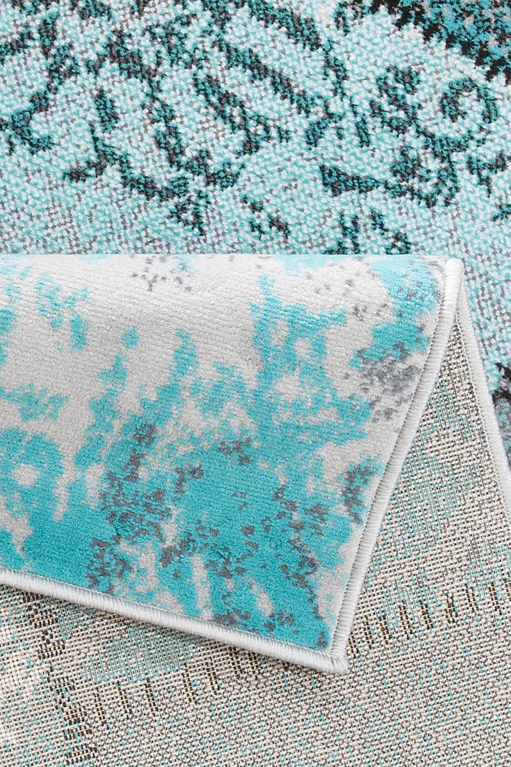Home affaire Teppich »Garry«, rechteckig, 7 mm Höhe, Vintage, Kurzflor, Patchwork-Design, farbenfroh, Wohnzimmer