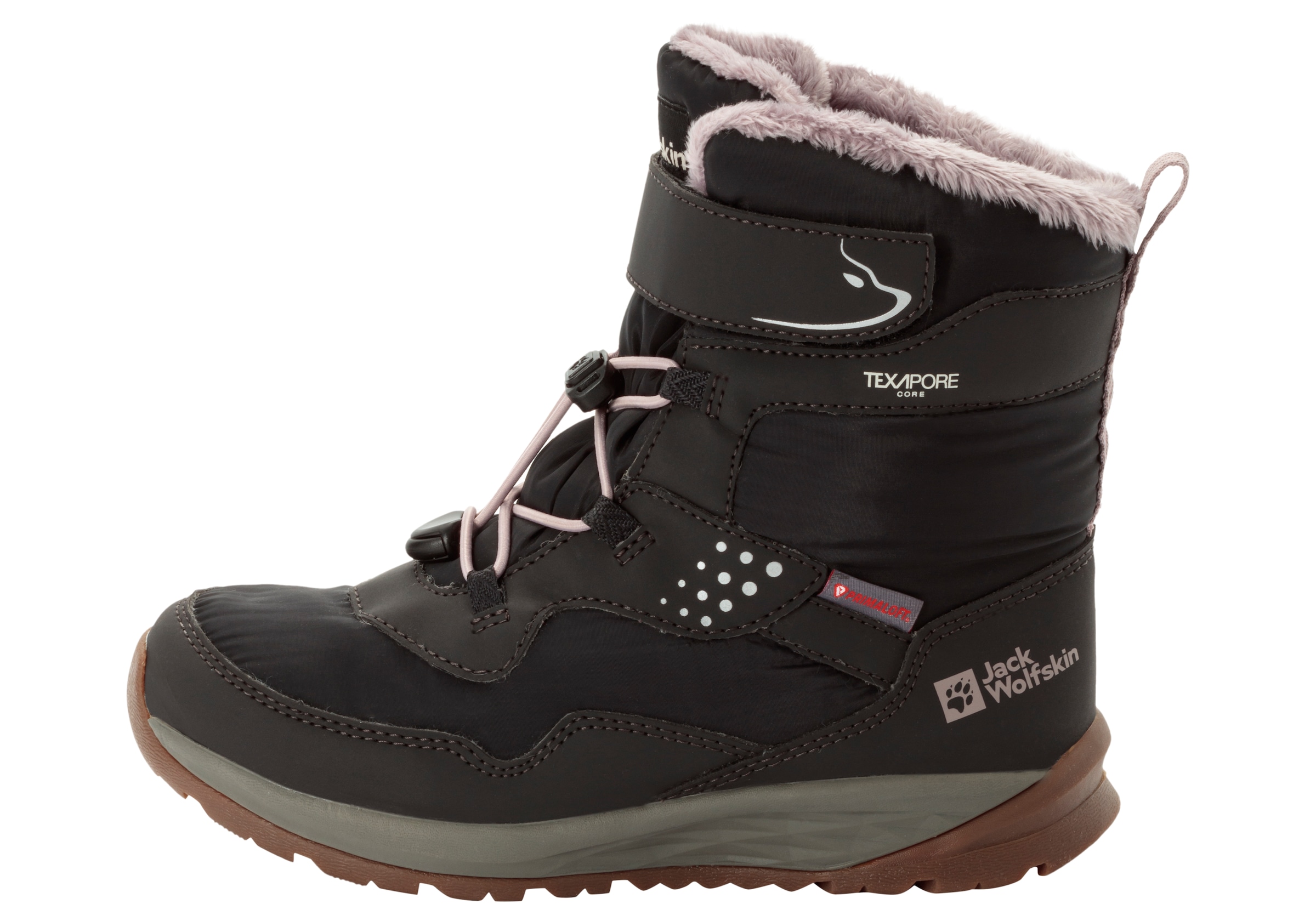 Jack Wolfskin Winterboots »POLAR BEAR-G TEXAPORE HIGH VC K«, Snowboots, Winterstiefel, Winterschuhe, wasserdicht & gefüttert