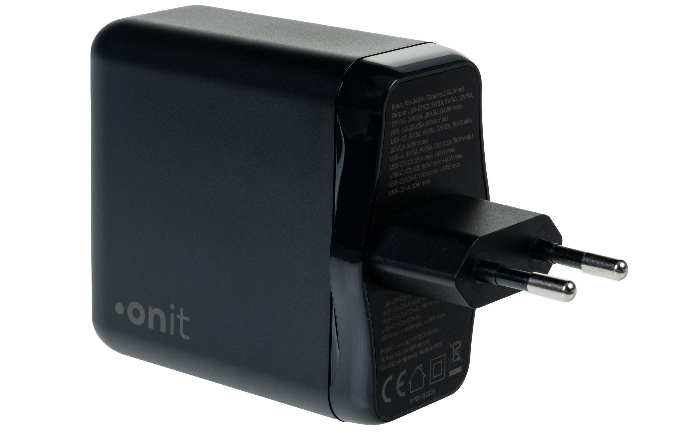 onit Ladestation »Quad 3C1A 140 W GaN«