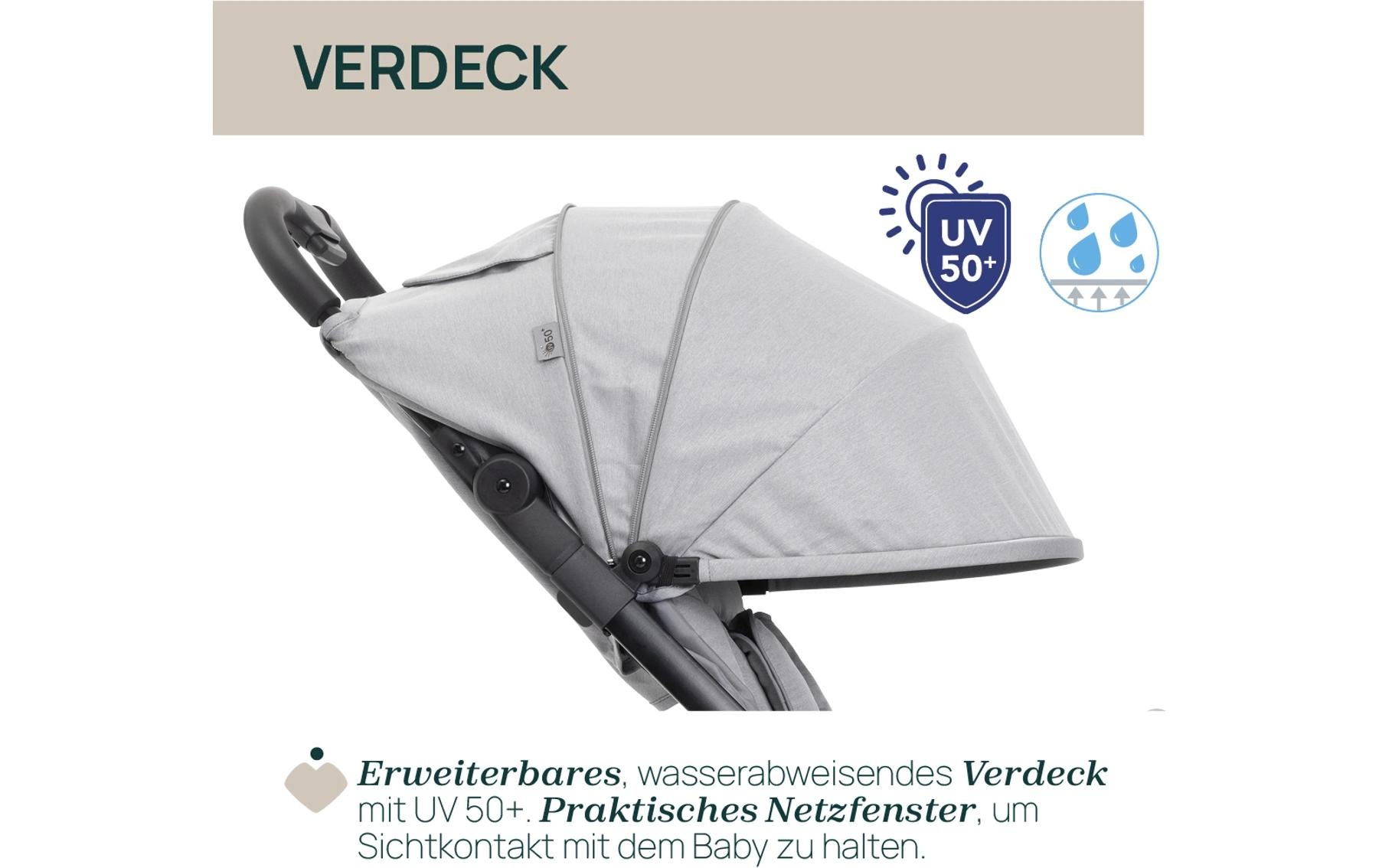 Chicco Poussette pour enfants »WE 2 Sportwagen Pebble« 22 kilos Kinderwagen