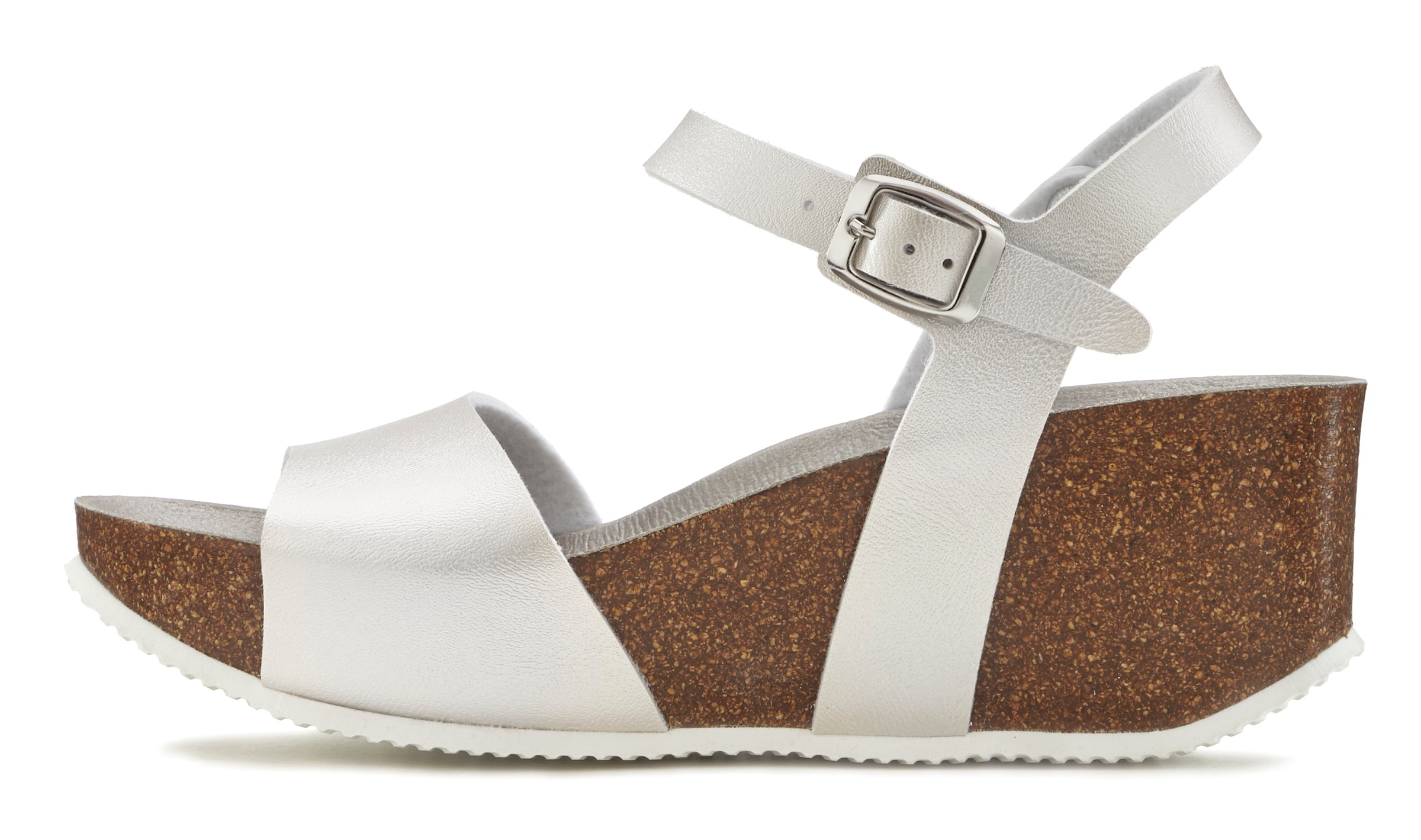 Image of LASCANA Sandalette, mit Keilabsatz und Korkfussbett bei Ackermann Versand Schweiz