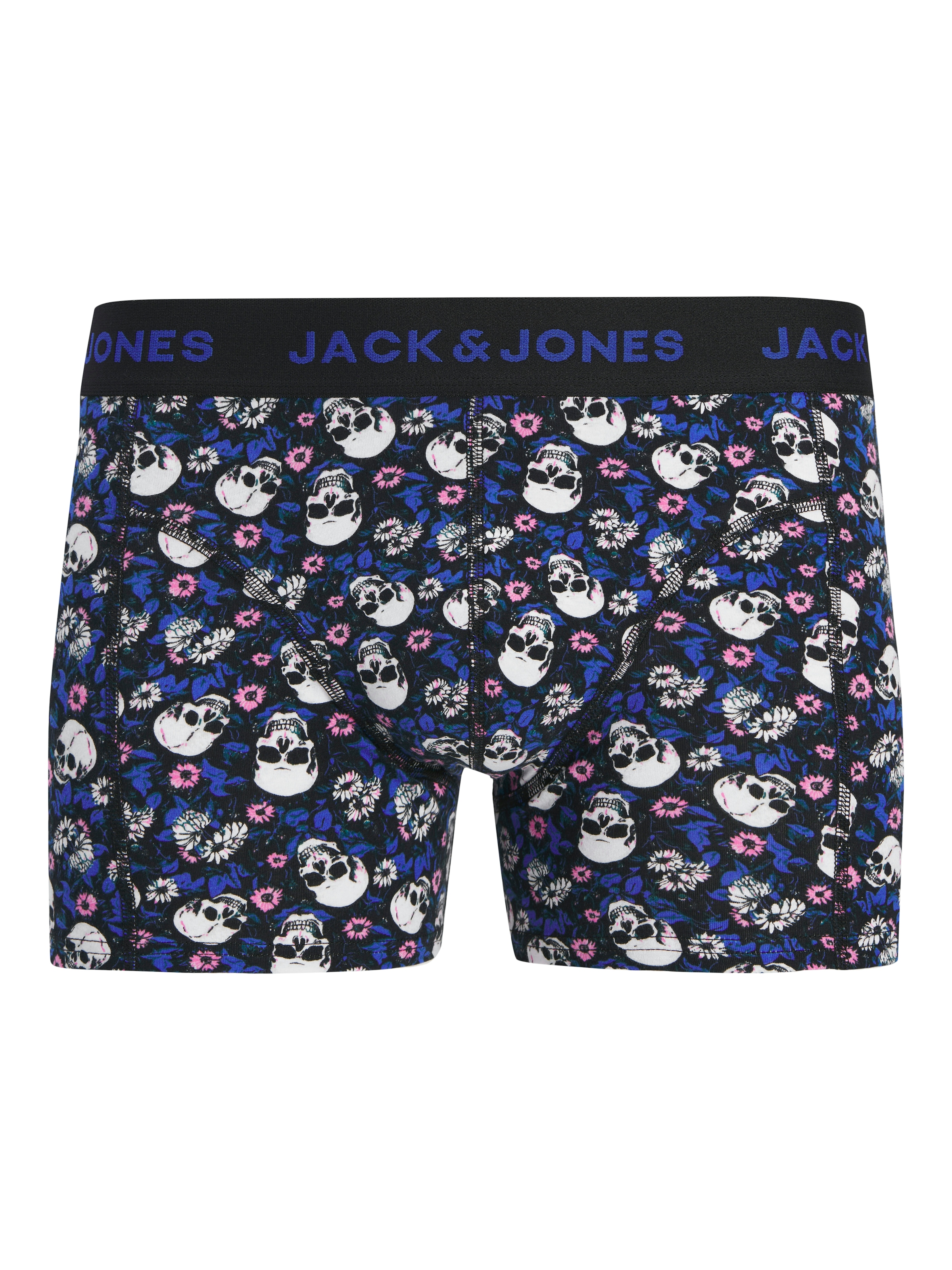 Jack & Jones Tronc »JACFLOWER SKULL TRUNKS 3 PACK SN« 3 cuis mit auffälligem Design