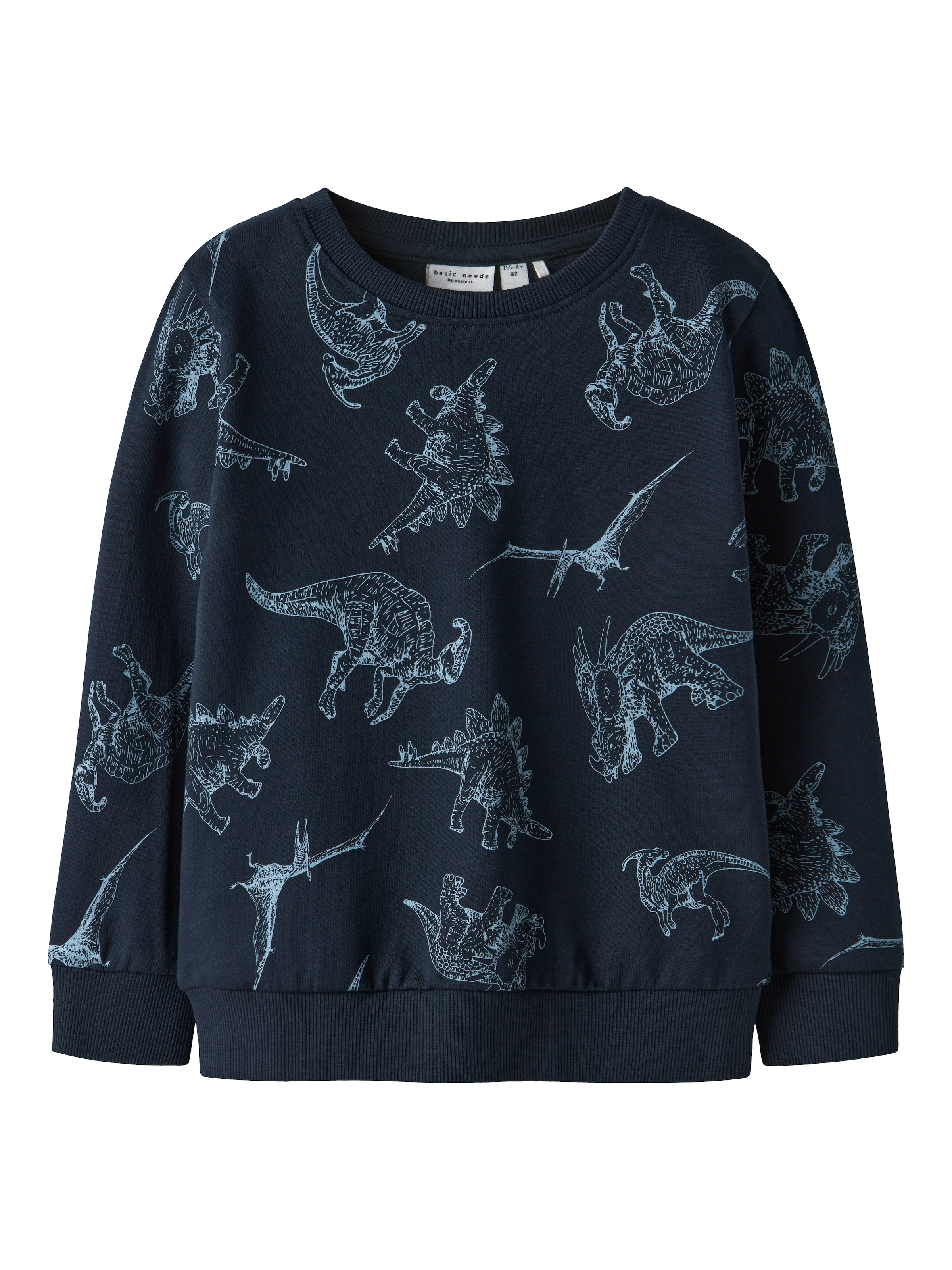 Name It Sweatshirt »NMMVARON LS AOP SWT UNB NOOS«, mit süssem Dino-Alloverprint