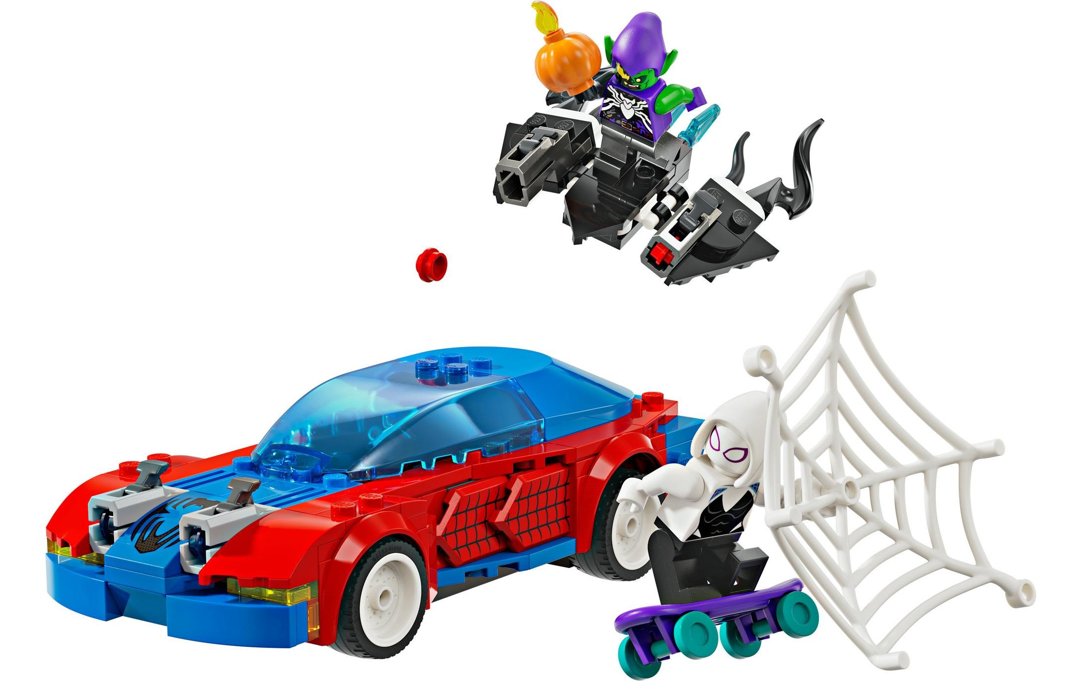 LEGO® Spielbausteine »Spider-Mans Rennauto & Venom Green Goblin 76279«