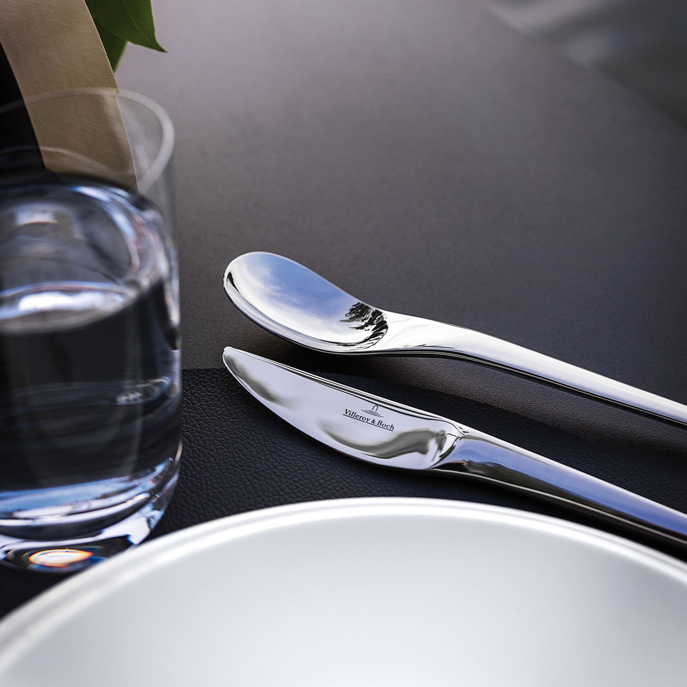 Villeroy & Boch Besteck-Set »NewMoon Tafelbesteck« Robustes Besteck aus hochwertigem Edelstahl