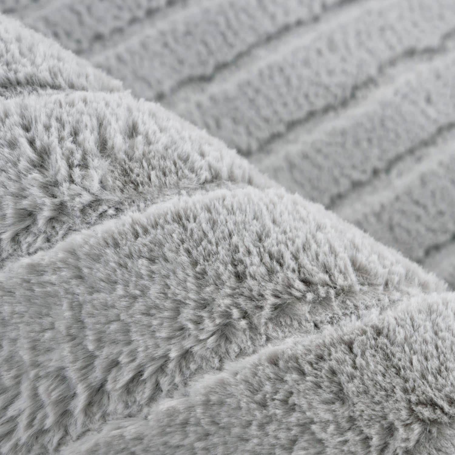 Carpet City Teppich »WAVES 501« rechteckig 12 mm Höhe Kurzflor, Hochtief-Muster/ 3D-Effekt, Uni, Wohnzimmer, Schlafzimmer